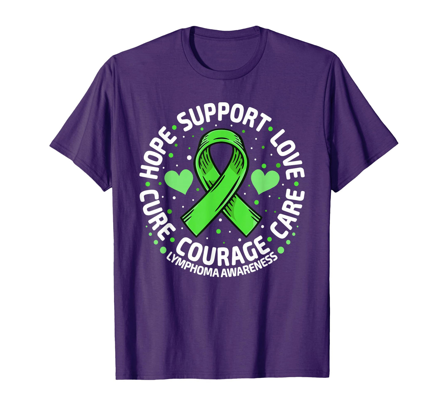Family Support Non Hodgkins Lymphoma T-Shirt - Trendy Graphic for Adults - T-Shirt, Sweatshirt, Hoodie