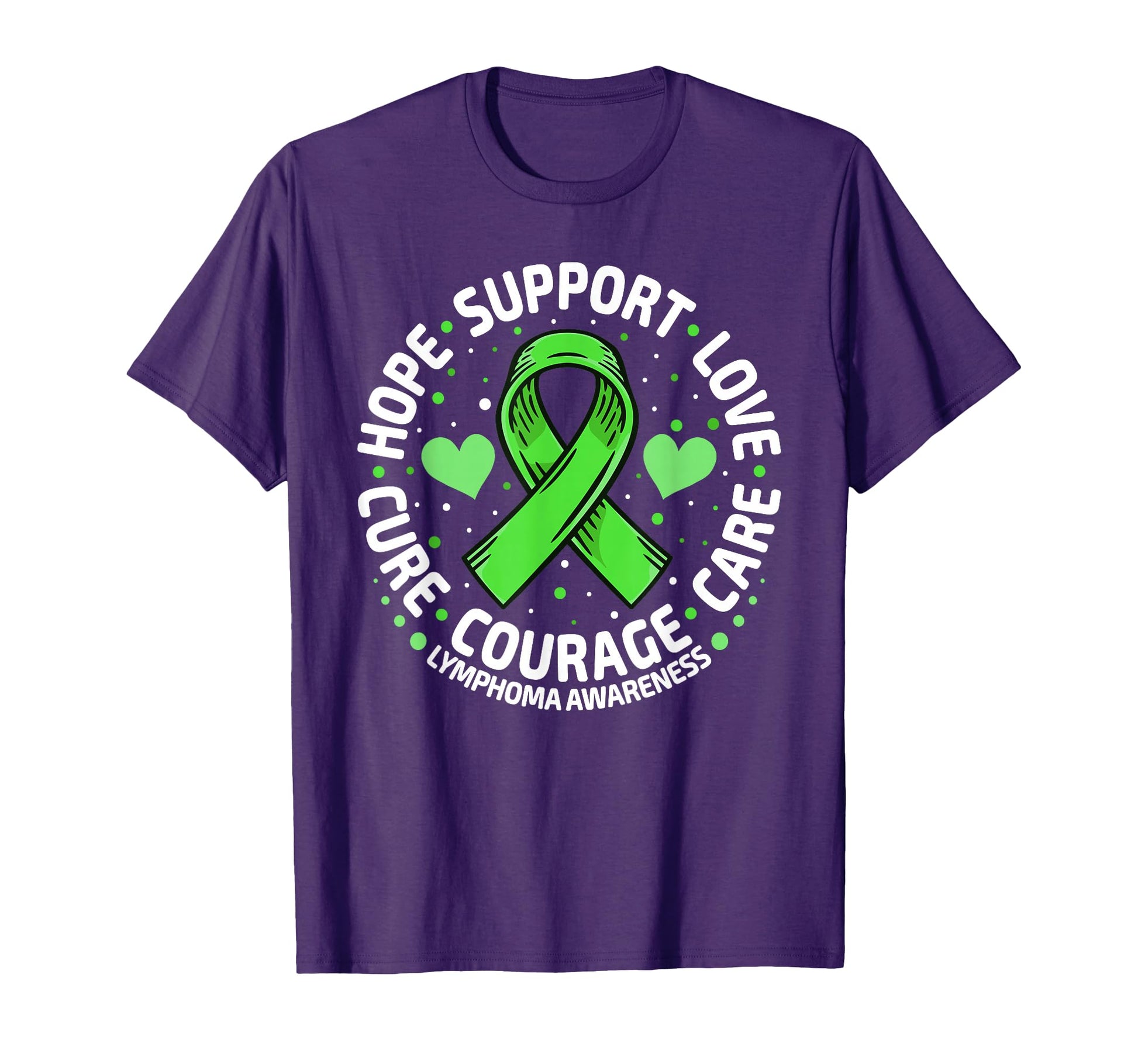 Family Support Non Hodgkins Lymphoma T-Shirt - Trendy Graphic for Adults - T-Shirt, Sweatshirt, Hoodie