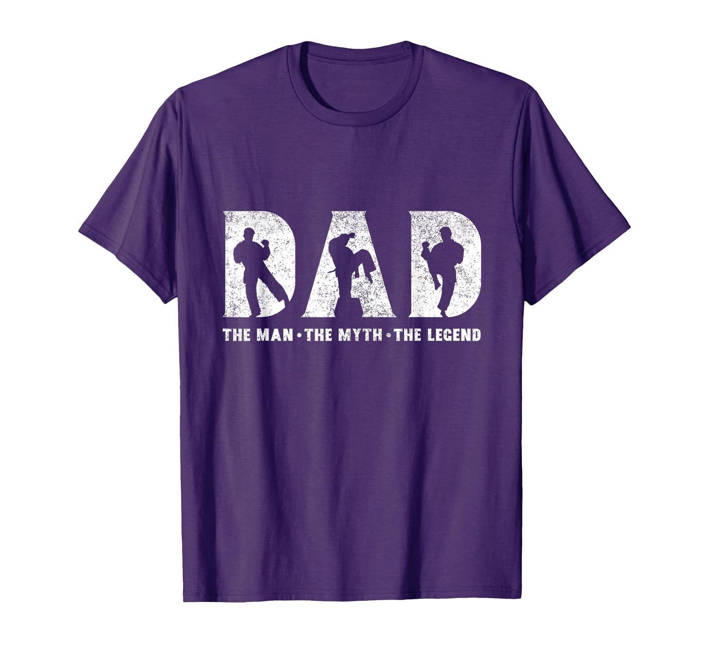 Jiu Jitsu Dad Myth Legend Fathers Day T-Shirt - Casual Everyday Wear Unisex - T-Shirt, Sweatshirt, Hoodie