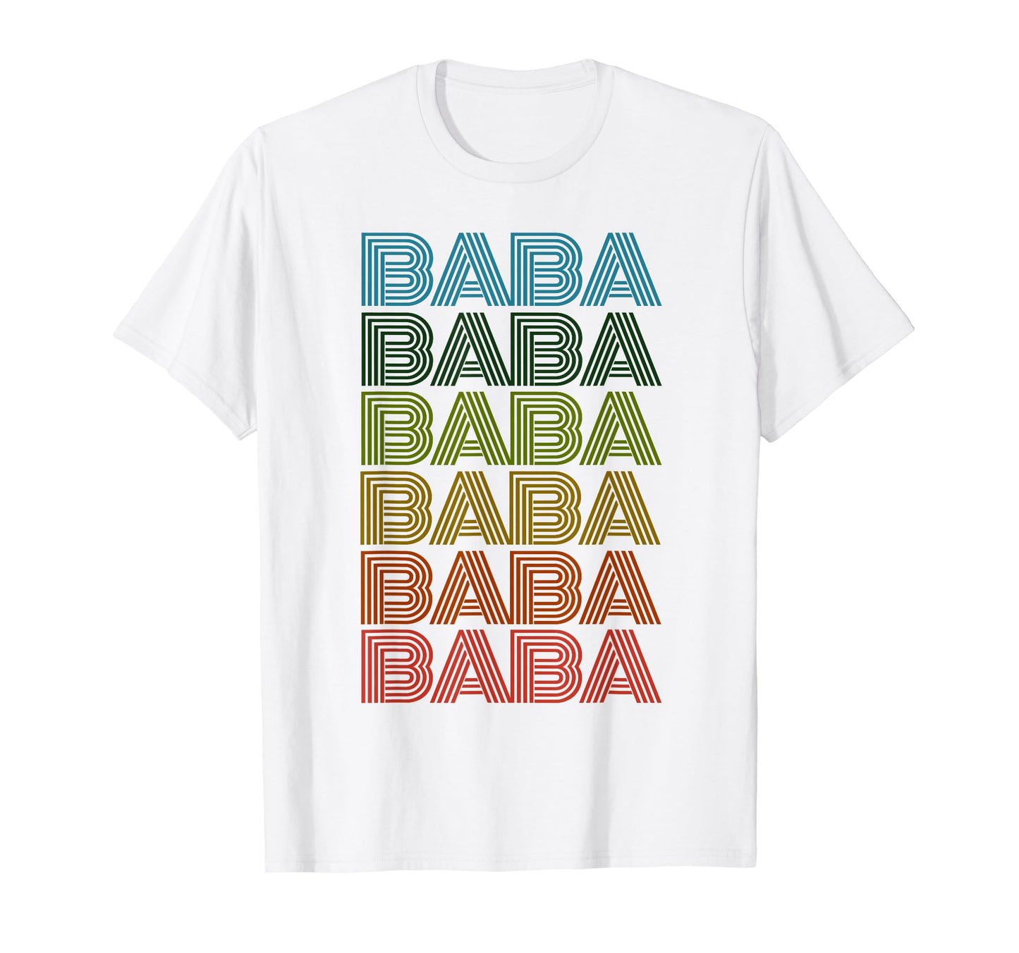 Baba Arabic Word Grandpa Legend Dad Myth T-Shirt - Graphic Print Unisex - T-Shirt, Sweatshirt, Hoodie