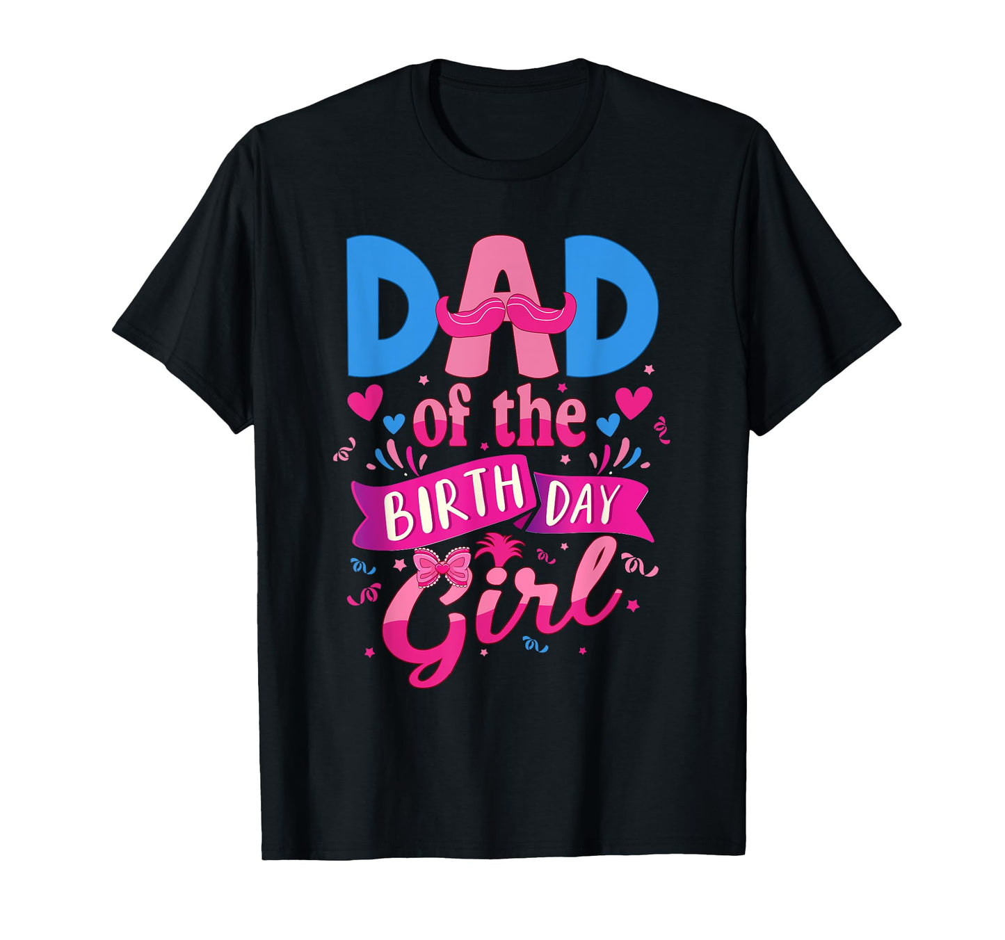 Dad Birthday Troll Family Party T-Shirt - Custom Art Print for Adults - T-Shirt, Sweatshirt, Hoodie