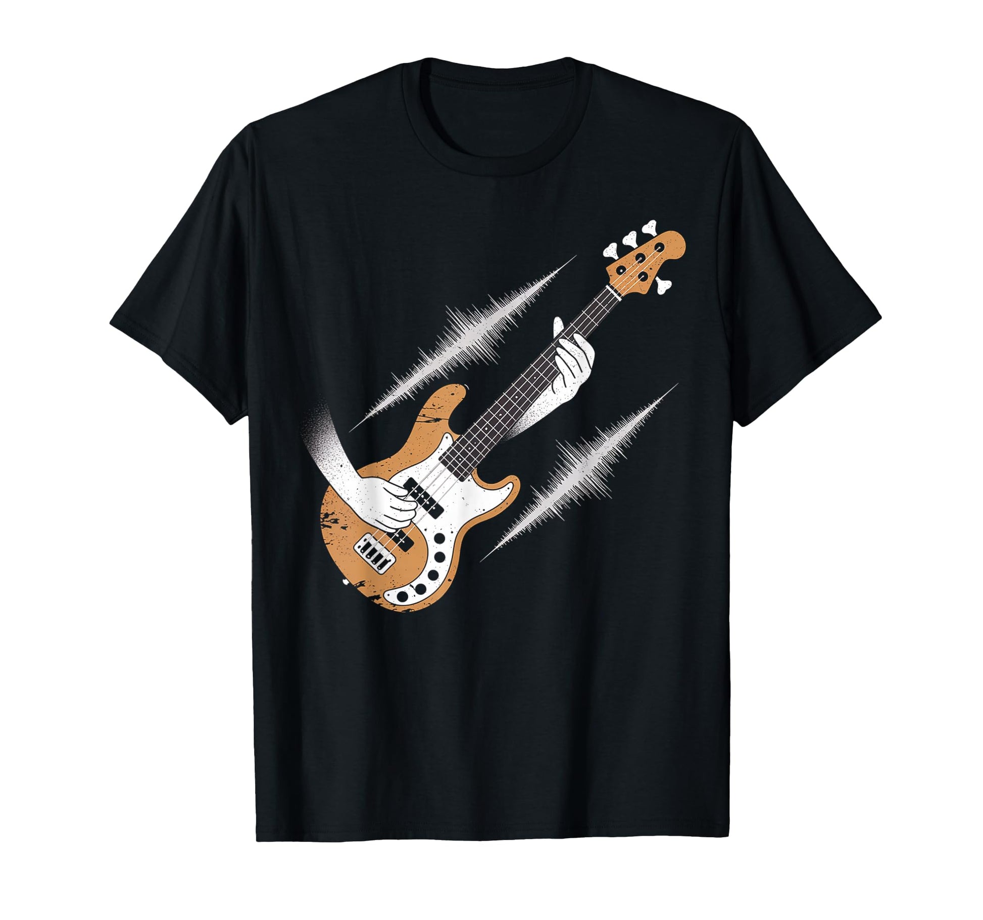 Bass Guitar Player Bassist T-Shirt - Minimalist Print Men Women - T-Shirt, Sweatshirt, Hoodie