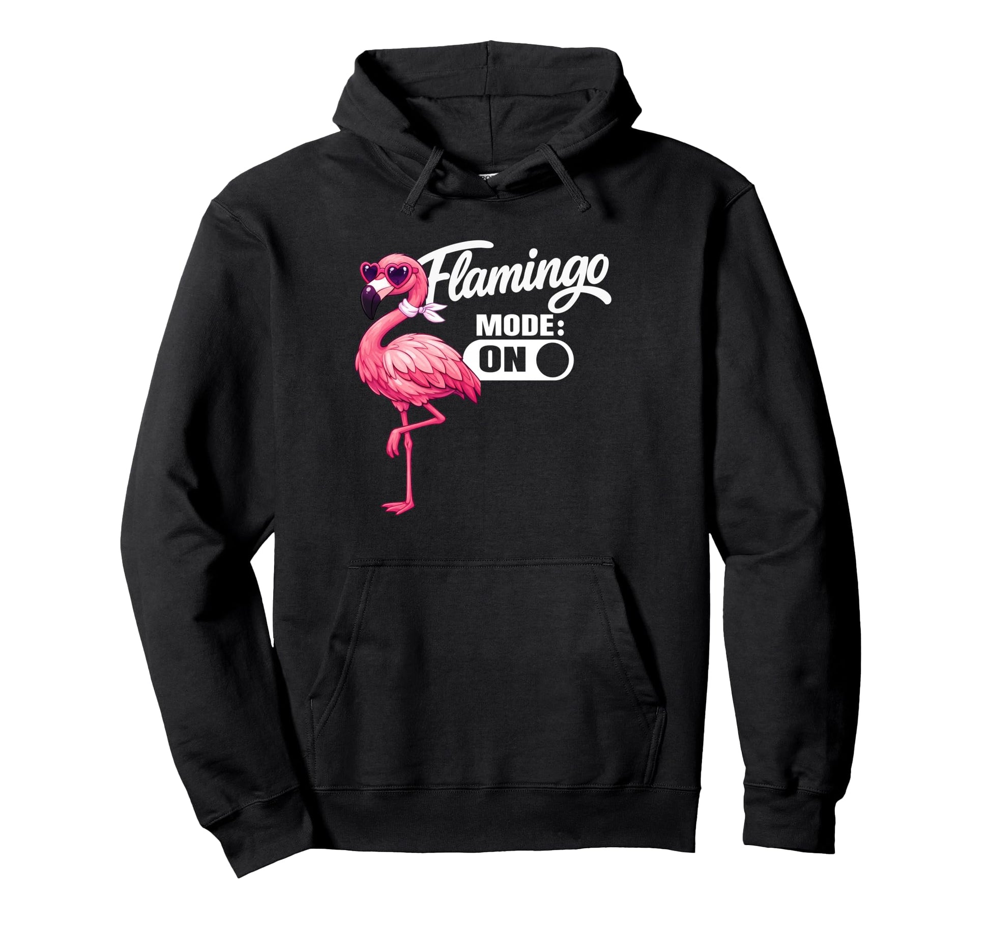 Flamingo Mode Funny Bird Vacation Gift Hoodie - Streetwear Style Men Women - T-Shirt, Sweatshirt, Hoodie