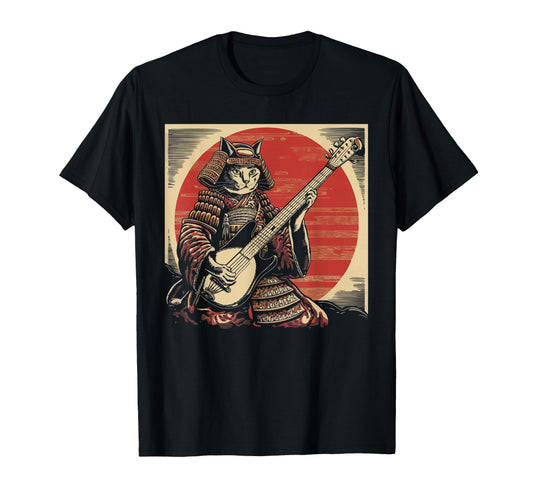 Cat Owner Guitar Player Guitarist Kitty T-Shirt - Unique Graphic Men Women - T-Shirt, Sweatshirt, Hoodie