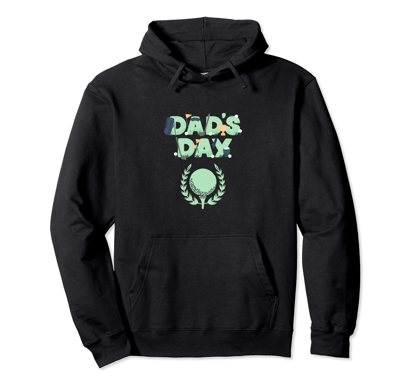 Golfers Happy Fathers Day And Golf Stylish Hoodie - Trendy Graphic Unisex - T-Shirt, Sweatshirt, Hoodie