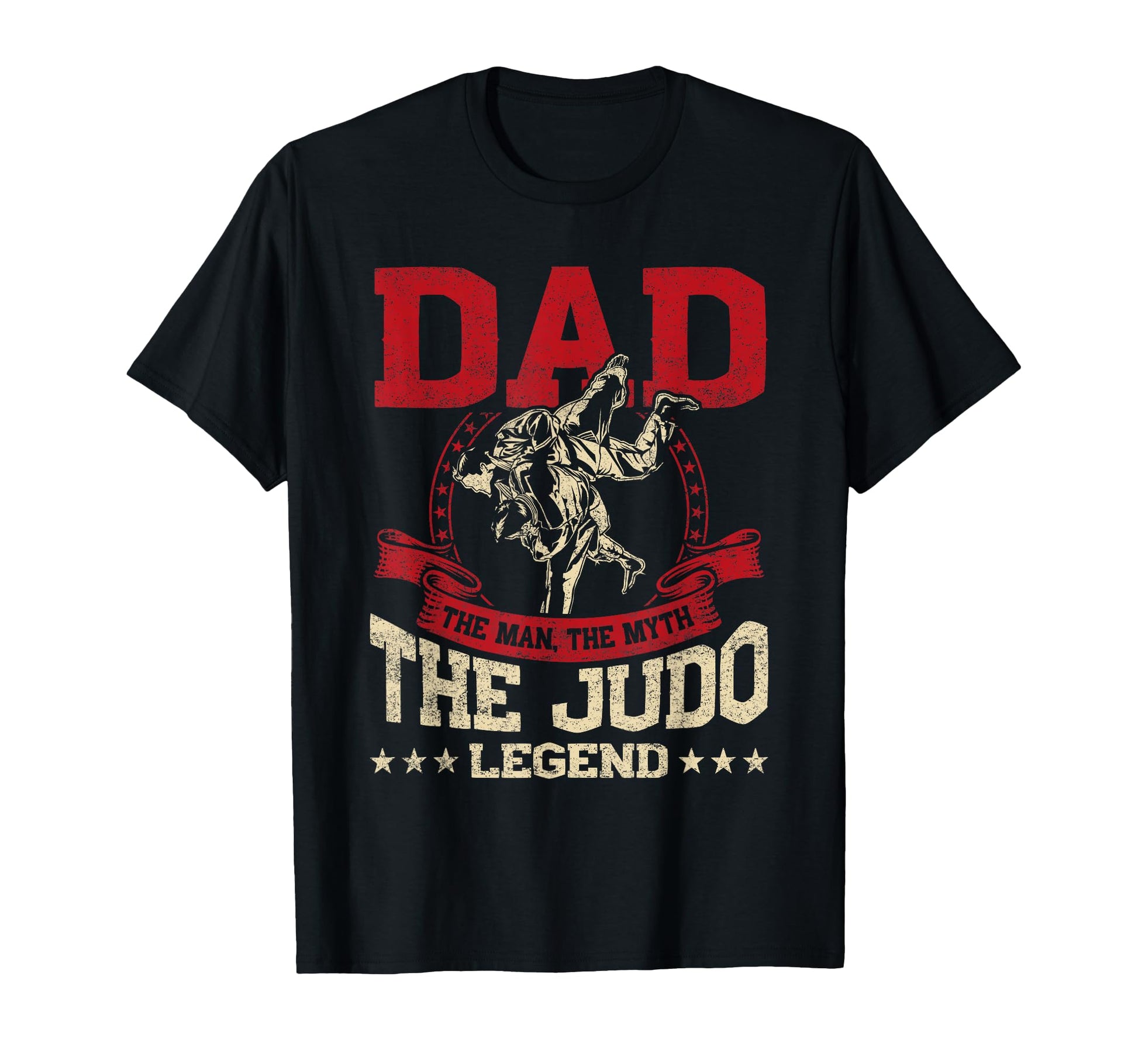 Dad Myth Judo Legend Karate Fan T-Shirt - Unique Graphic for Adults - T-Shirt, Sweatshirt, Hoodie