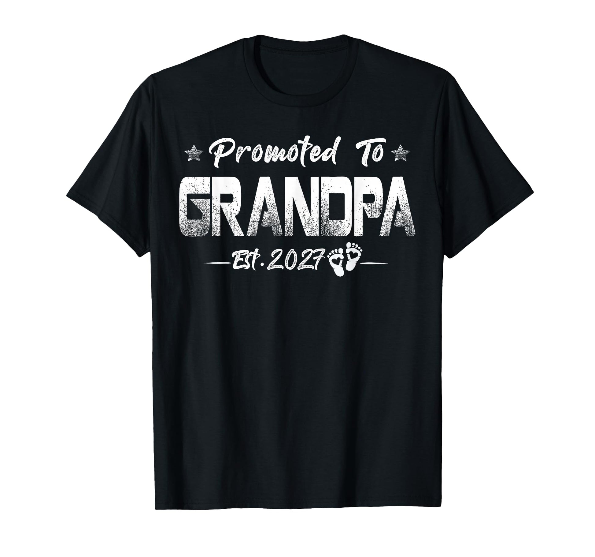 Promoted To Grandpa 2027 Funny New T-Shirt - Streetwear Style Unisex - T-Shirt, Sweatshirt, Hoodie