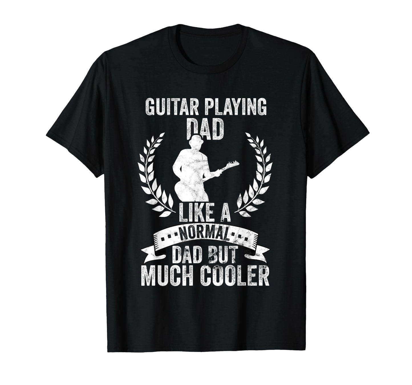 Guitarist Fathersday Playing Guitar Dad T-Shirt - Aesthetic Graphic Unisex - T-Shirt, Sweatshirt, Hoodie