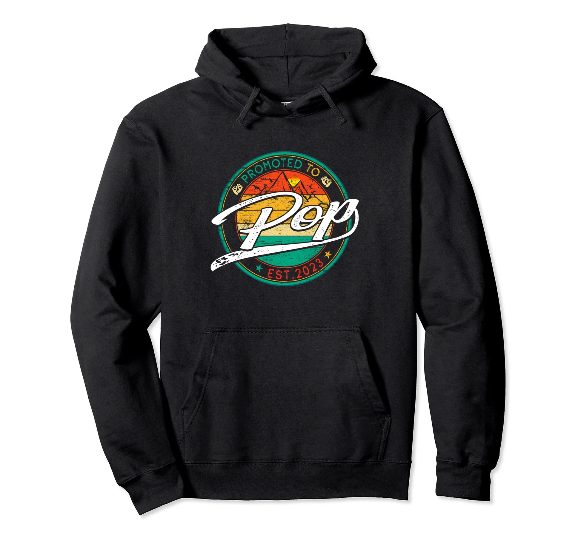 Promoted To Pop Est 2023 Family Hoodie - Aesthetic Graphic Men Women - T-Shirt, Sweatshirt, Hoodie