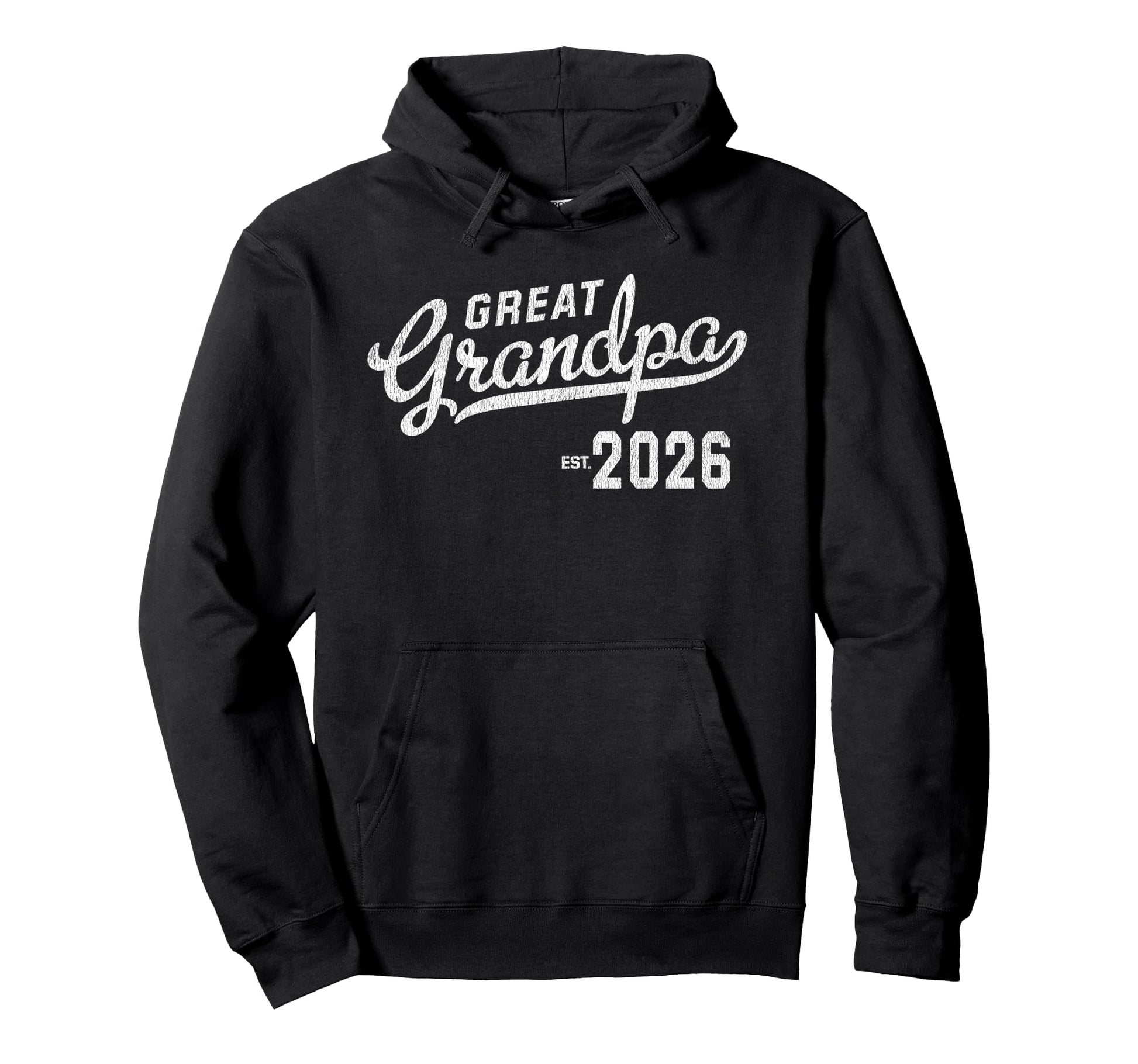 Promoted To Great Grandpa 2026 First Hoodie - Aesthetic Graphic for Adults - T-Shirt, Sweatshirt, Hoodie