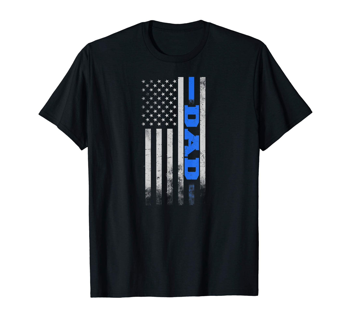 K9 Officer Dad Us American Flag Gift T-Shirt - Minimalist Print for Adults - T-Shirt, Sweatshirt, Hoodie