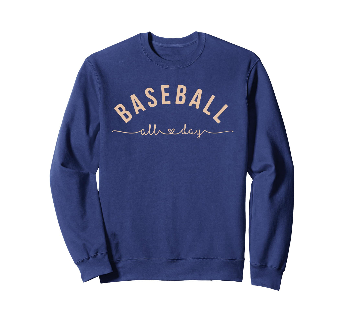 Baseball All Day Baseball Mom Sweatshirt - Aesthetic Graphic Unisex - T-Shirt, Sweatshirt, Hoodie