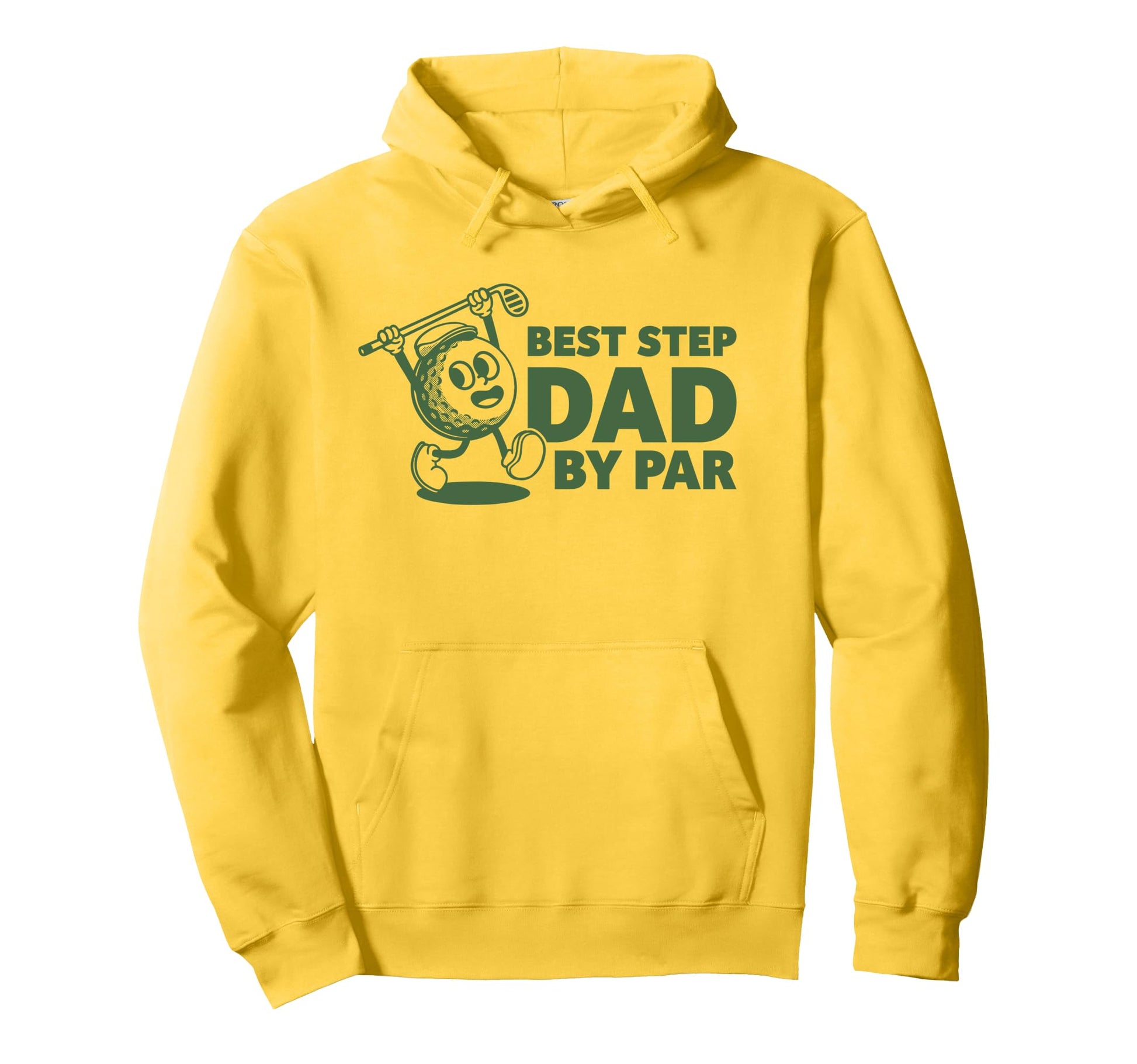 Best Step Dad Par Funny Golf Gift Fathers Hoodie - Trendy Graphic Unisex - T-Shirt, Sweatshirt, Hoodie
