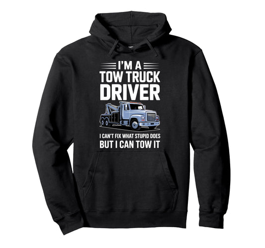 Best Tow Trucker Tow Truck Driver Hoodie - Unique Graphic for Adults - T-Shirt, Sweatshirt, Hoodie