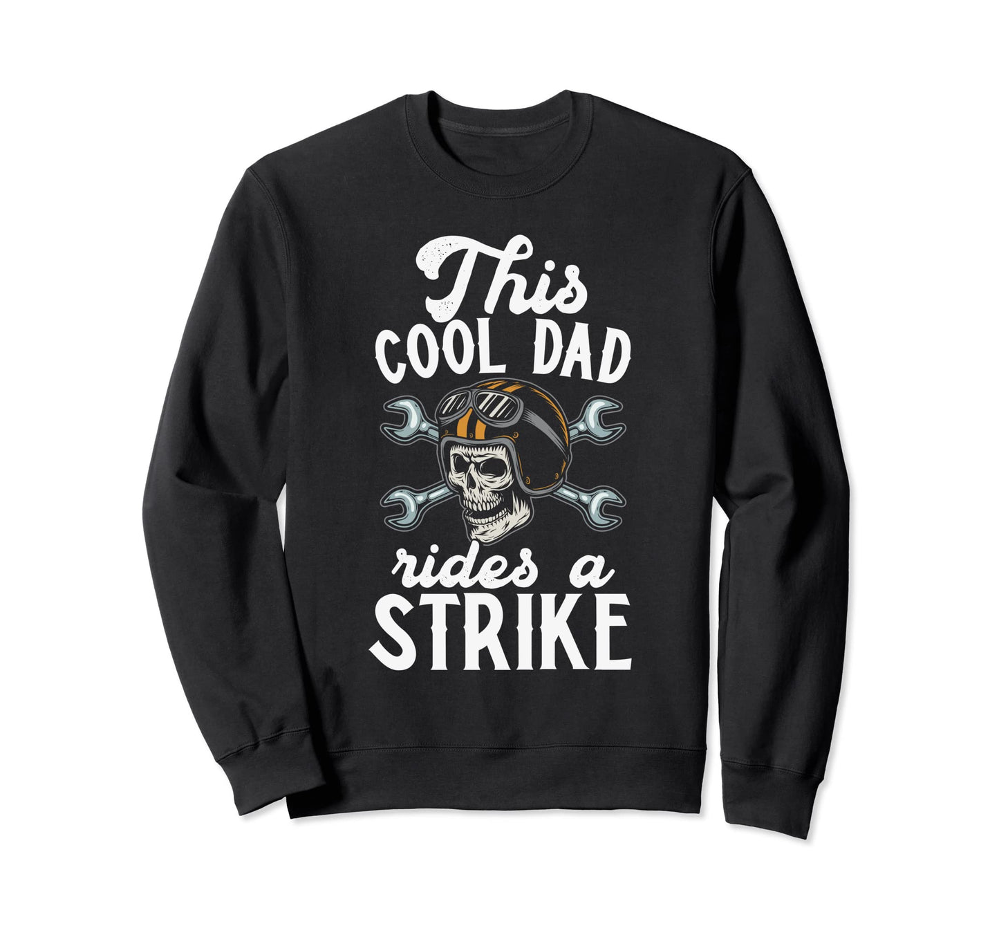This Biker Dad Birthday Sweatshirt - Casual Everyday Wear Men Women - T-Shirt, Sweatshirt, Hoodie