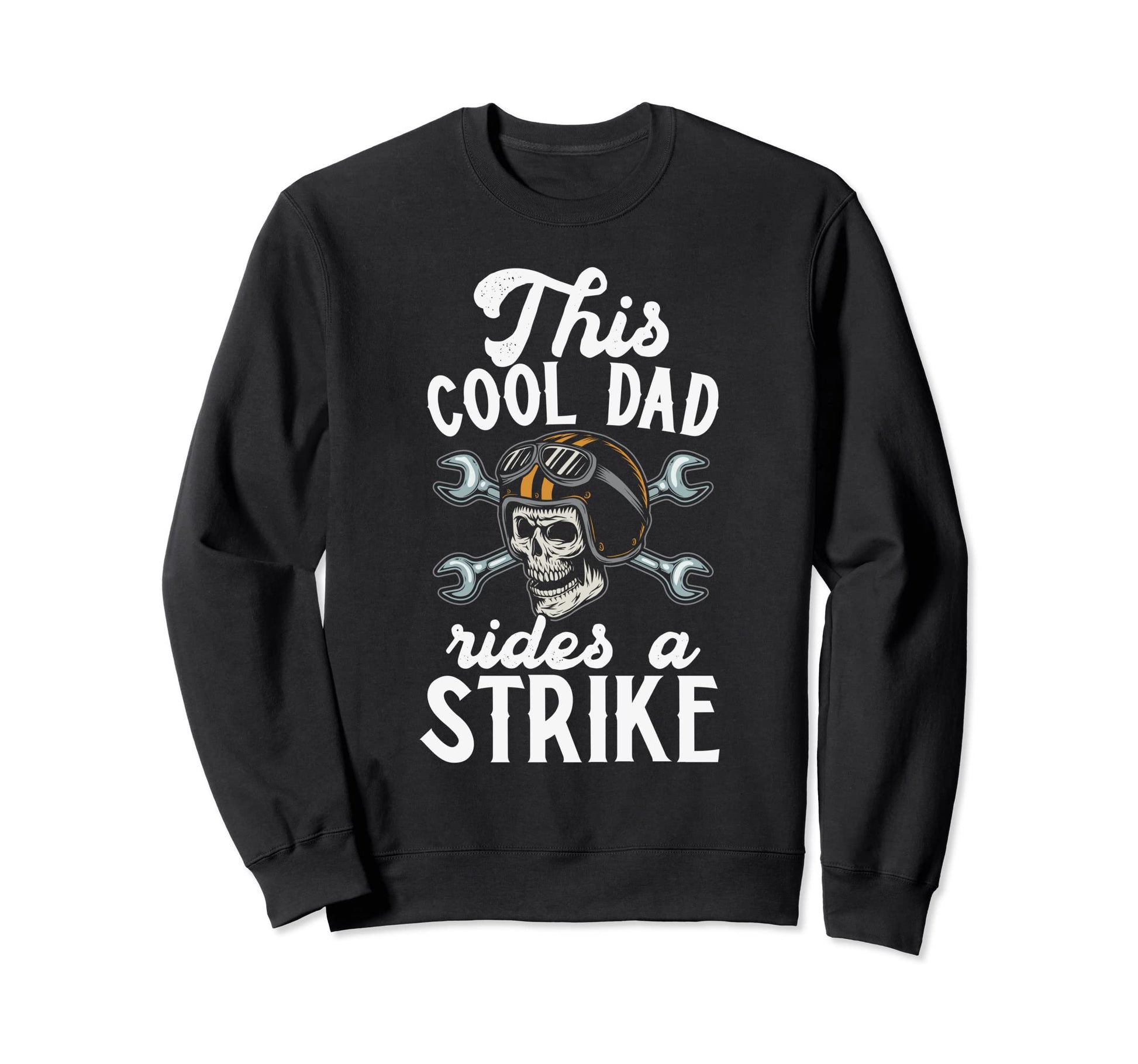 This Biker Dad Birthday Sweatshirt - Casual Everyday Wear Men Women - T-Shirt, Sweatshirt, Hoodie