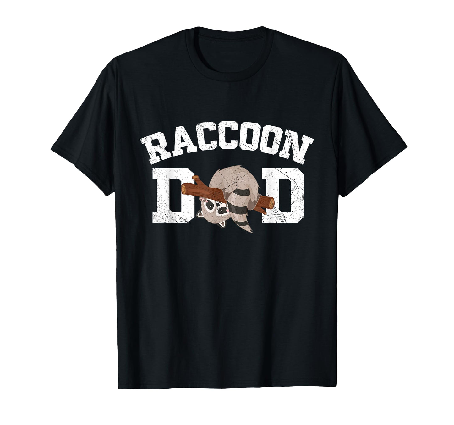 Happy Fathers Day Raccoon Dad Animal T-Shirt - Streetwear Style Unisex - T-Shirt, Sweatshirt, Hoodie