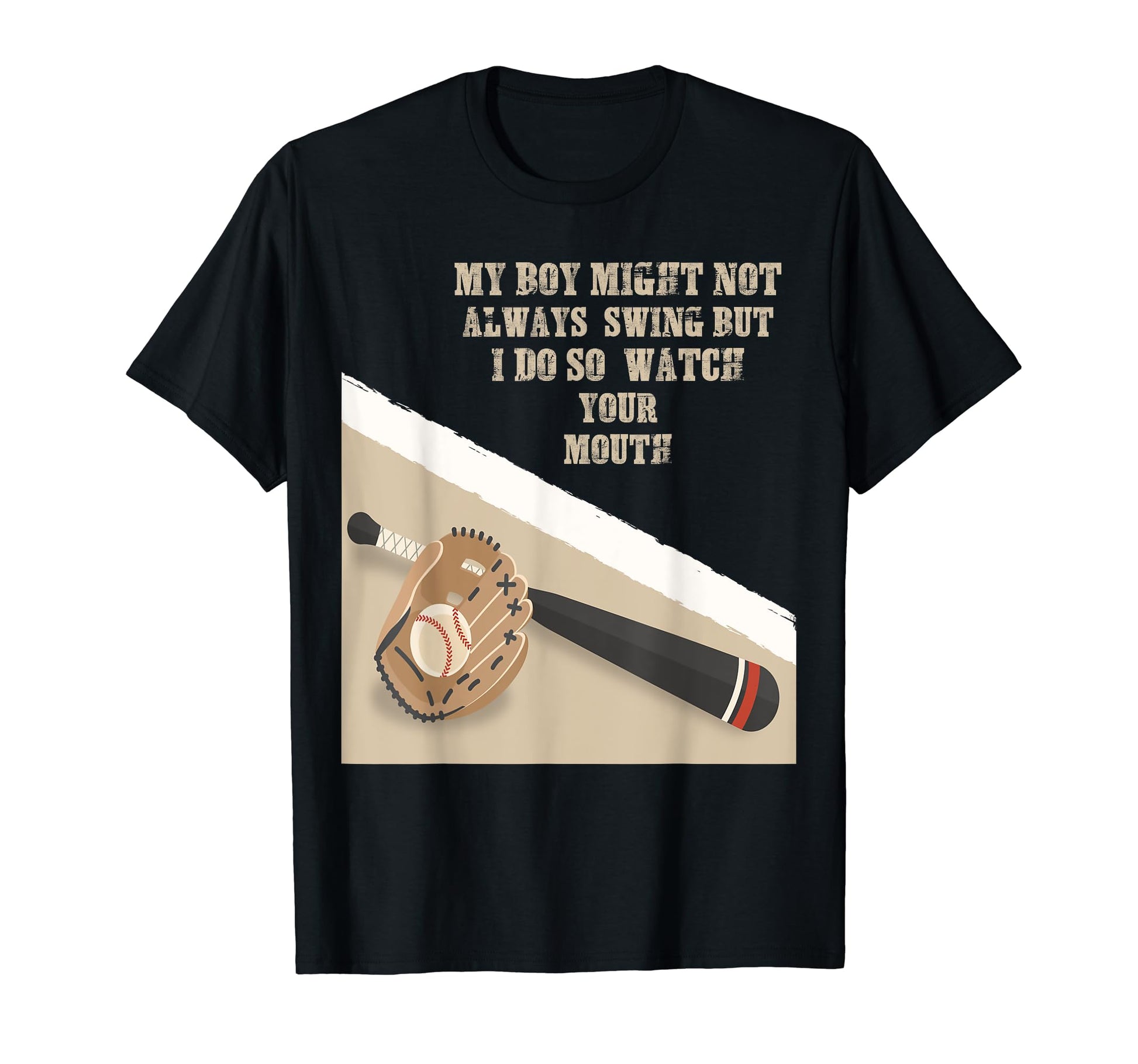 My Might Not Always Swing But I T-Shirt - Casual Everyday Wear Men Women - T-Shirt, Sweatshirt, Hoodie