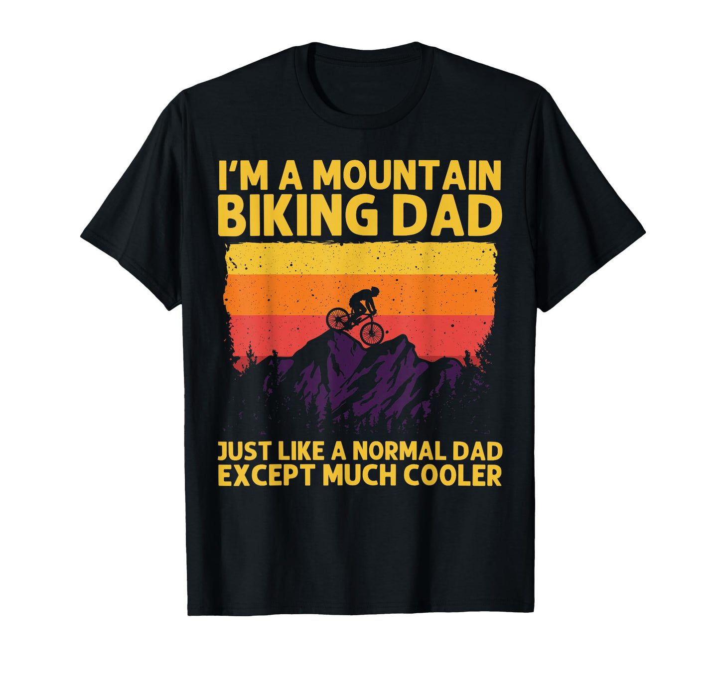 Mountain Bike Dad Papa Downhill Mtb T-Shirt - Aesthetic Graphic for Adults - T-Shirt, Sweatshirt, Hoodie