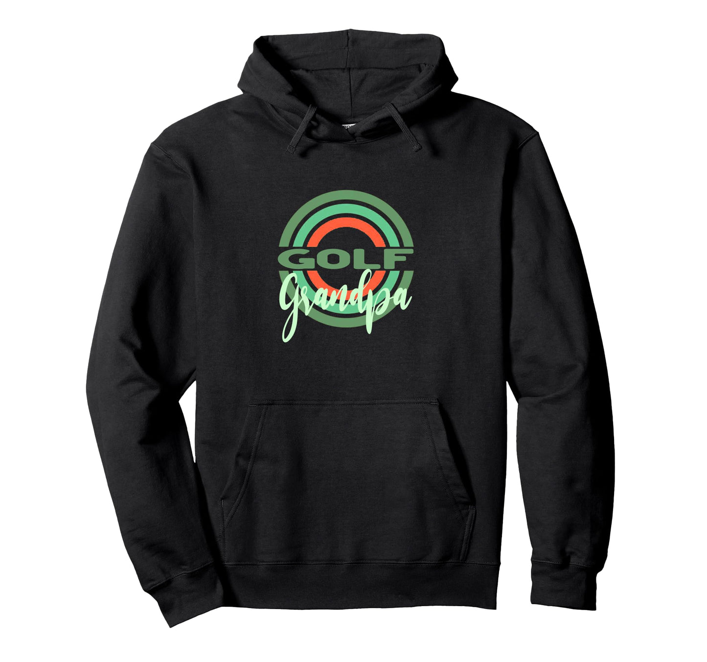 Golf Grandpa Modern Circes Hoodie - Custom Art Print Men Women - T-Shirt, Sweatshirt, Hoodie