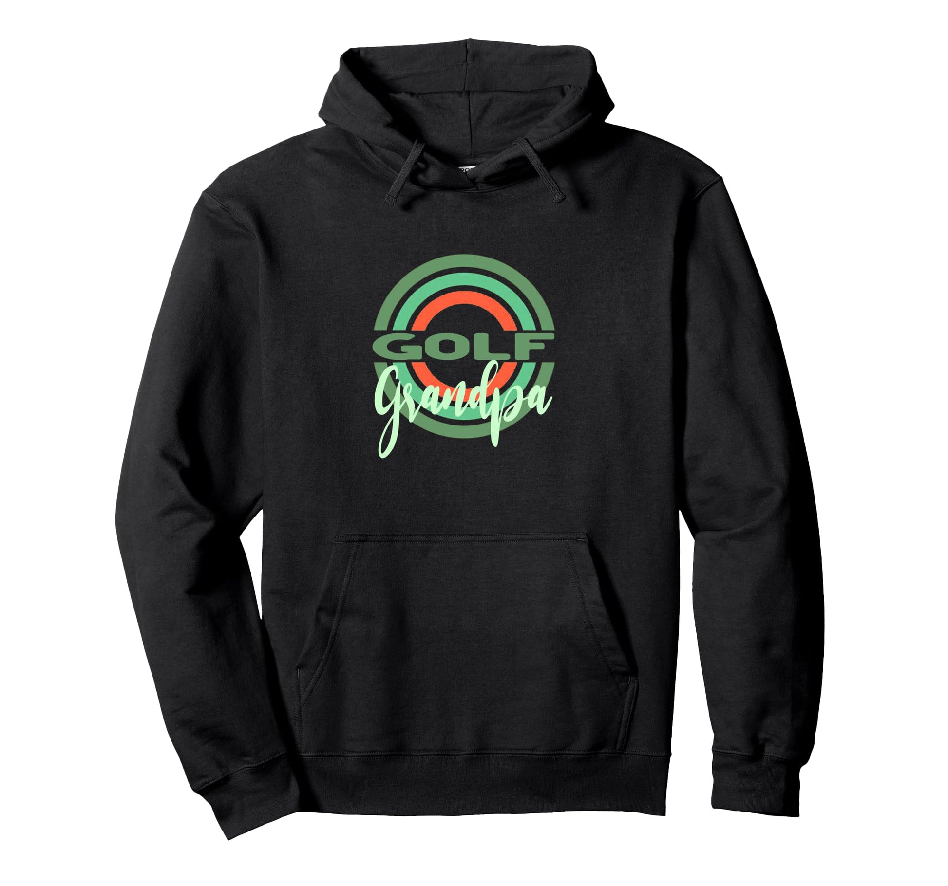 Golf Grandpa Modern Circes Hoodie - Custom Art Print Men Women - T-Shirt, Sweatshirt, Hoodie