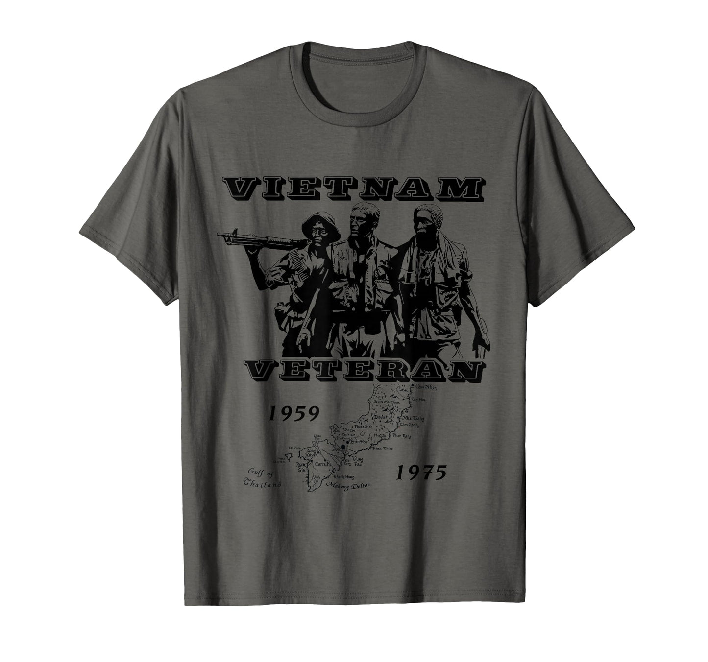 Patriotic Soldier Vietnam Veteran T-Shirt - Custom Art Print Men Women - T-Shirt, Sweatshirt, Hoodie