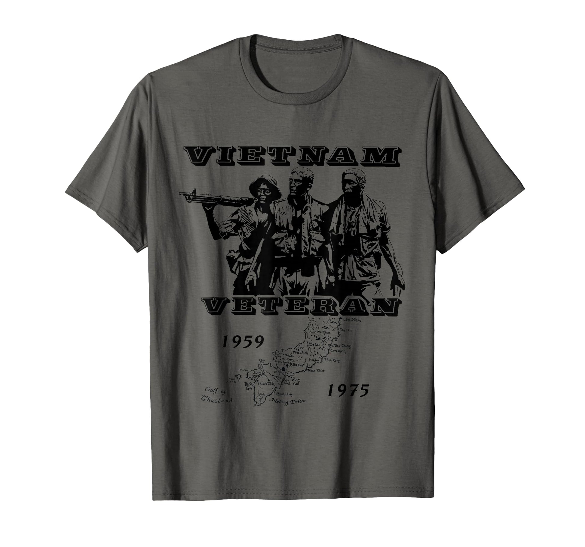 Patriotic Soldier Vietnam Veteran T-Shirt - Custom Art Print Men Women - T-Shirt, Sweatshirt, Hoodie