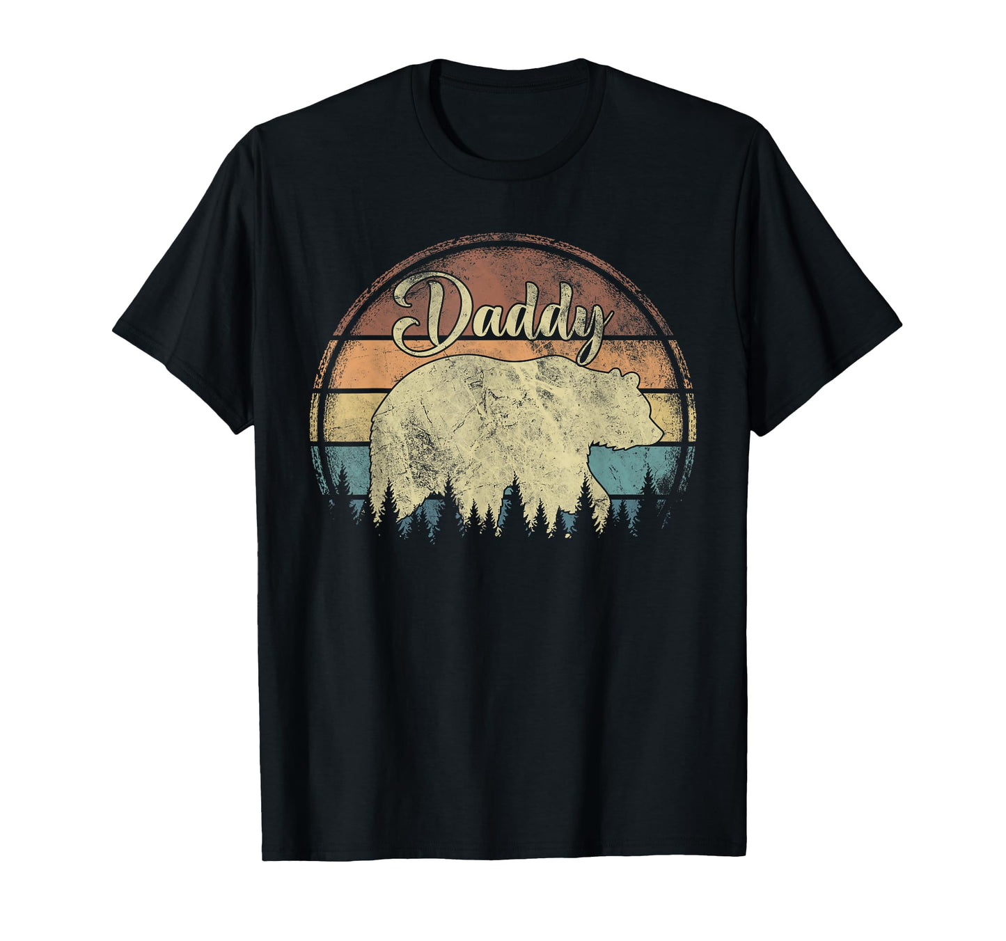 Daddy Bear Funny Camping Fathers Day T-Shirt - Novelty Apparel Men Women - T-Shirt, Sweatshirt, Hoodie