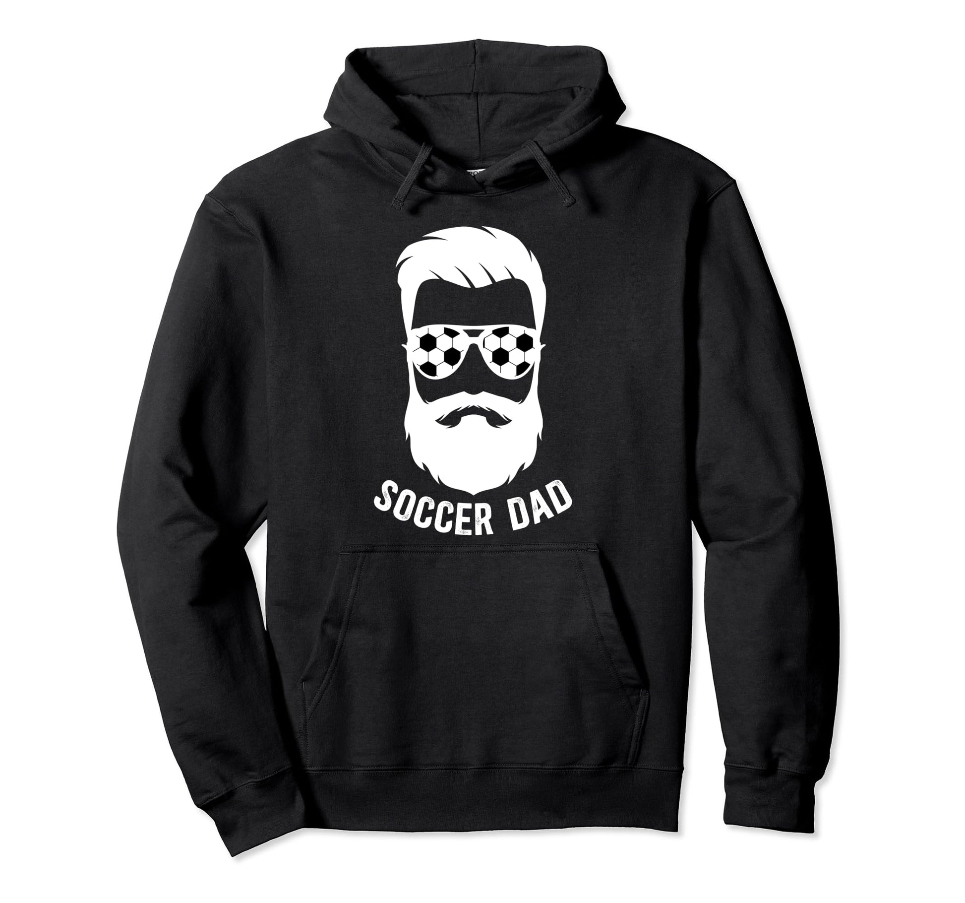Soccer Dad Beard Dad Soccer Player Hoodie - Custom Art Print for Adults - T-Shirt, Sweatshirt, Hoodie