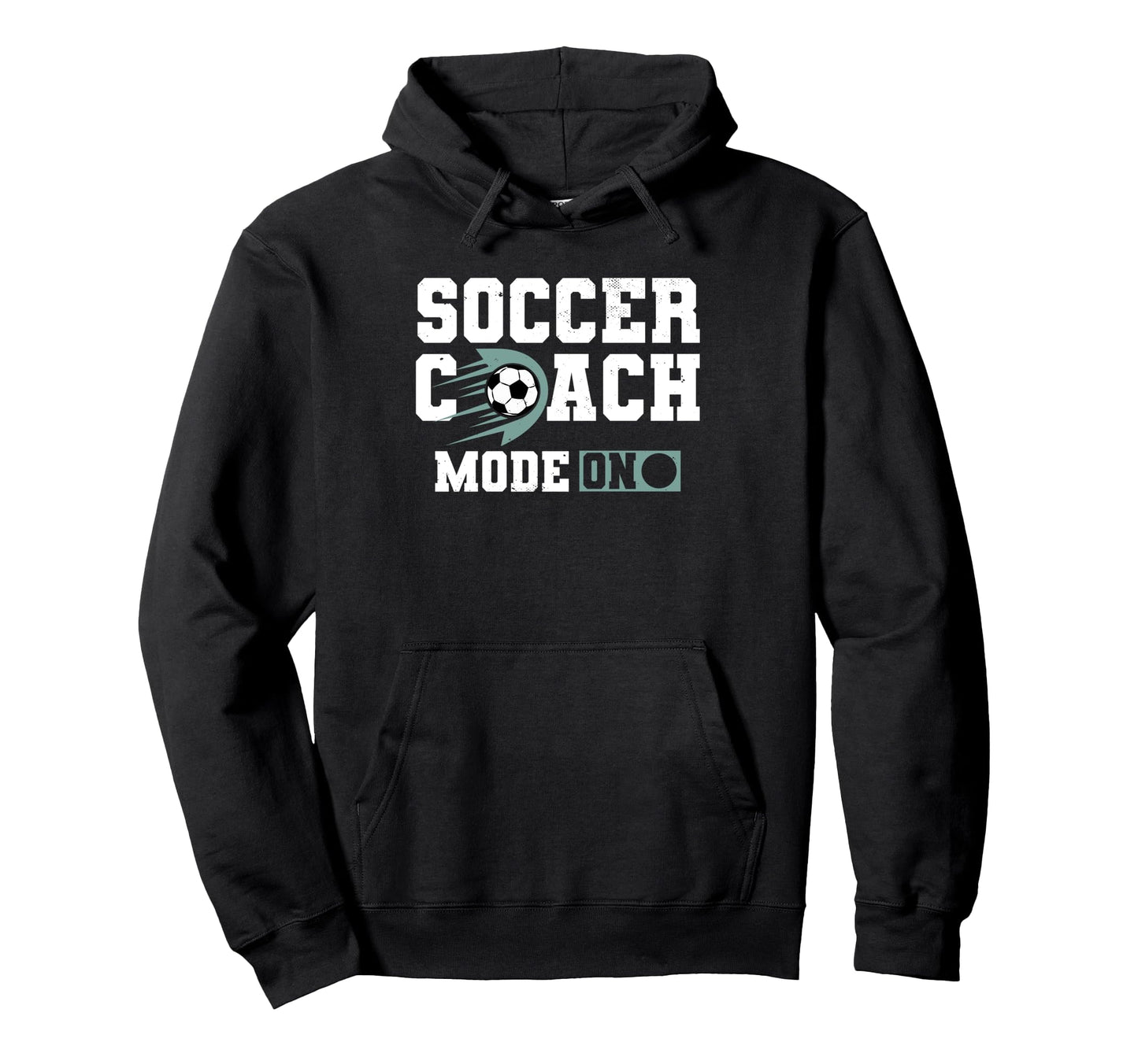 Coaching Soccer Dad Coach Soccer Coach Hoodie - Fun Novelty Design Unisex - T-Shirt, Sweatshirt, Hoodie