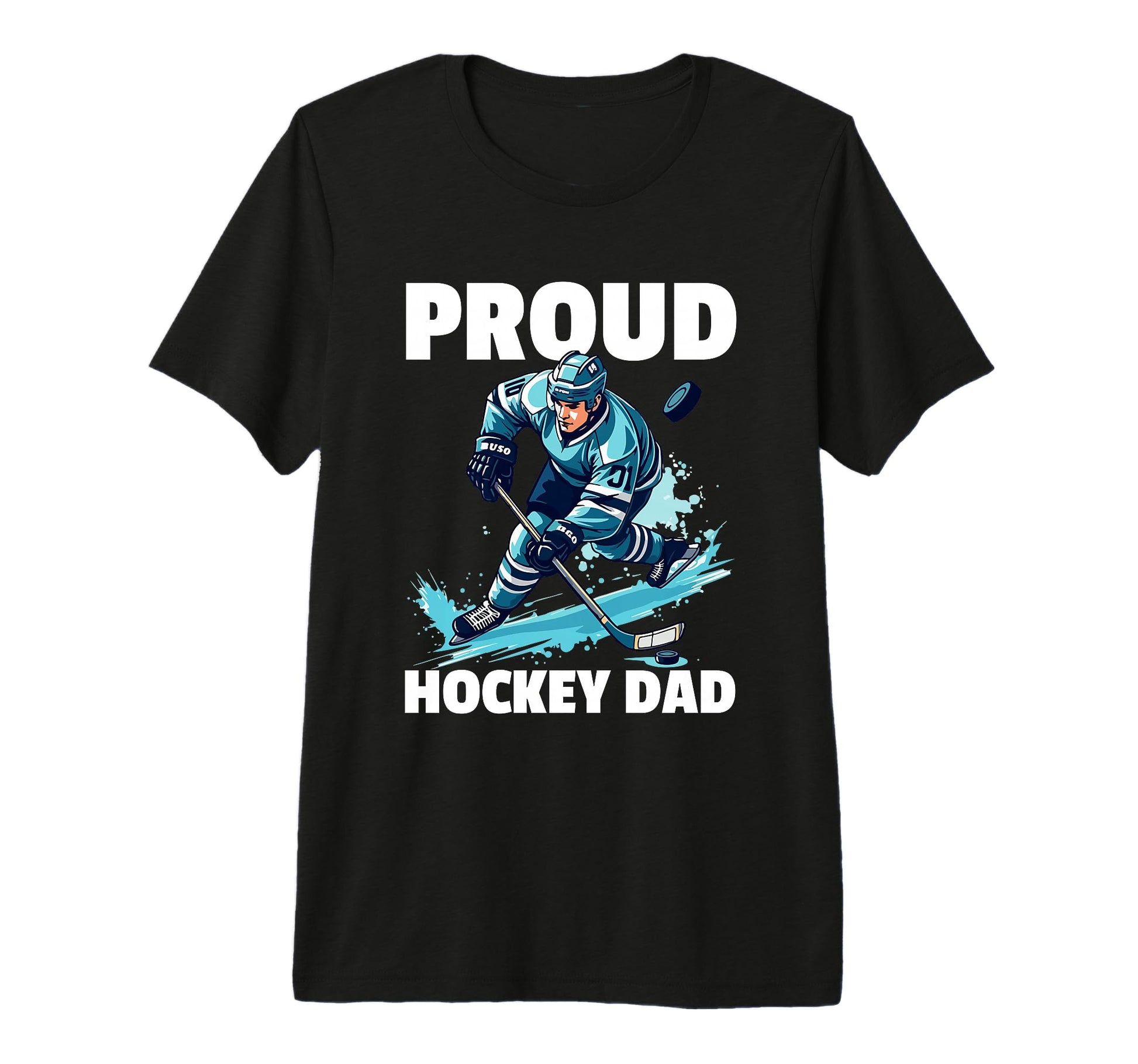 Ice Hockey Dad Tri Blend T-Shirt - Streetwear Style Men Women - T-Shirt, Sweatshirt, Hoodie