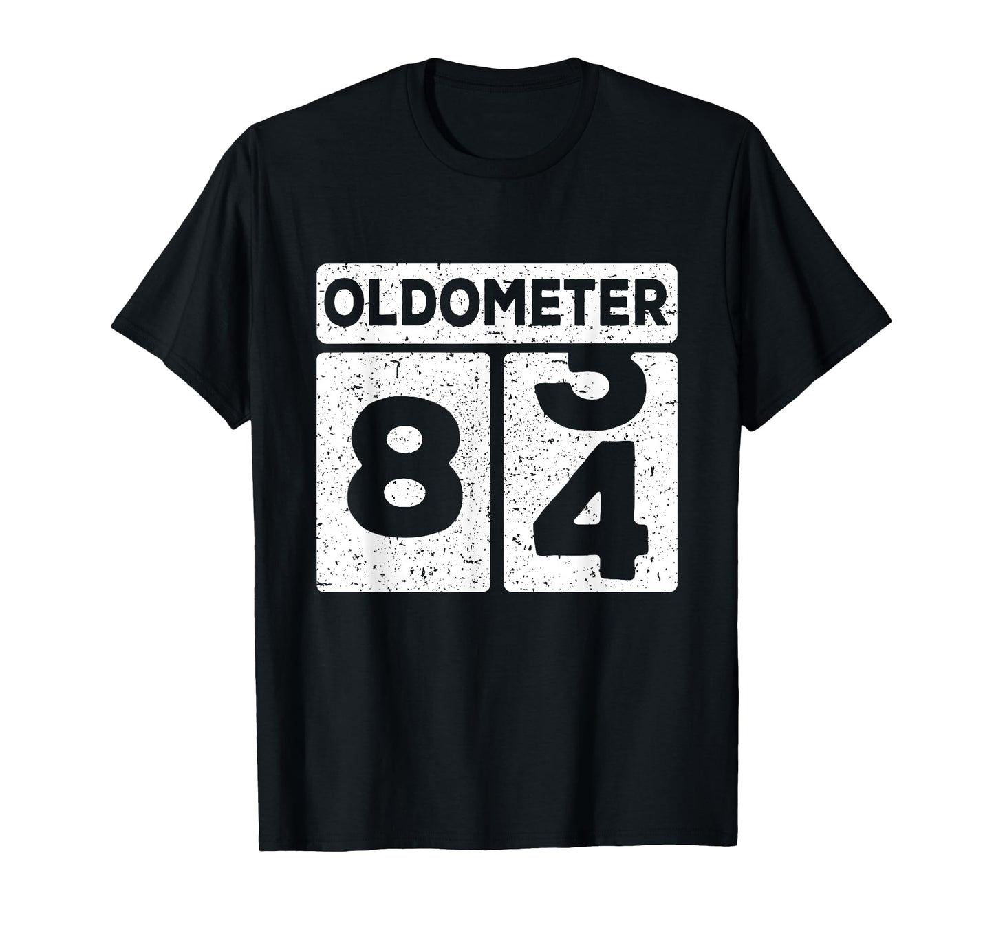 Oldometer 83 84 84Th Birthday Funny Gift T-Shirt - Trendy Graphic Unisex - T-Shirt, Sweatshirt, Hoodie