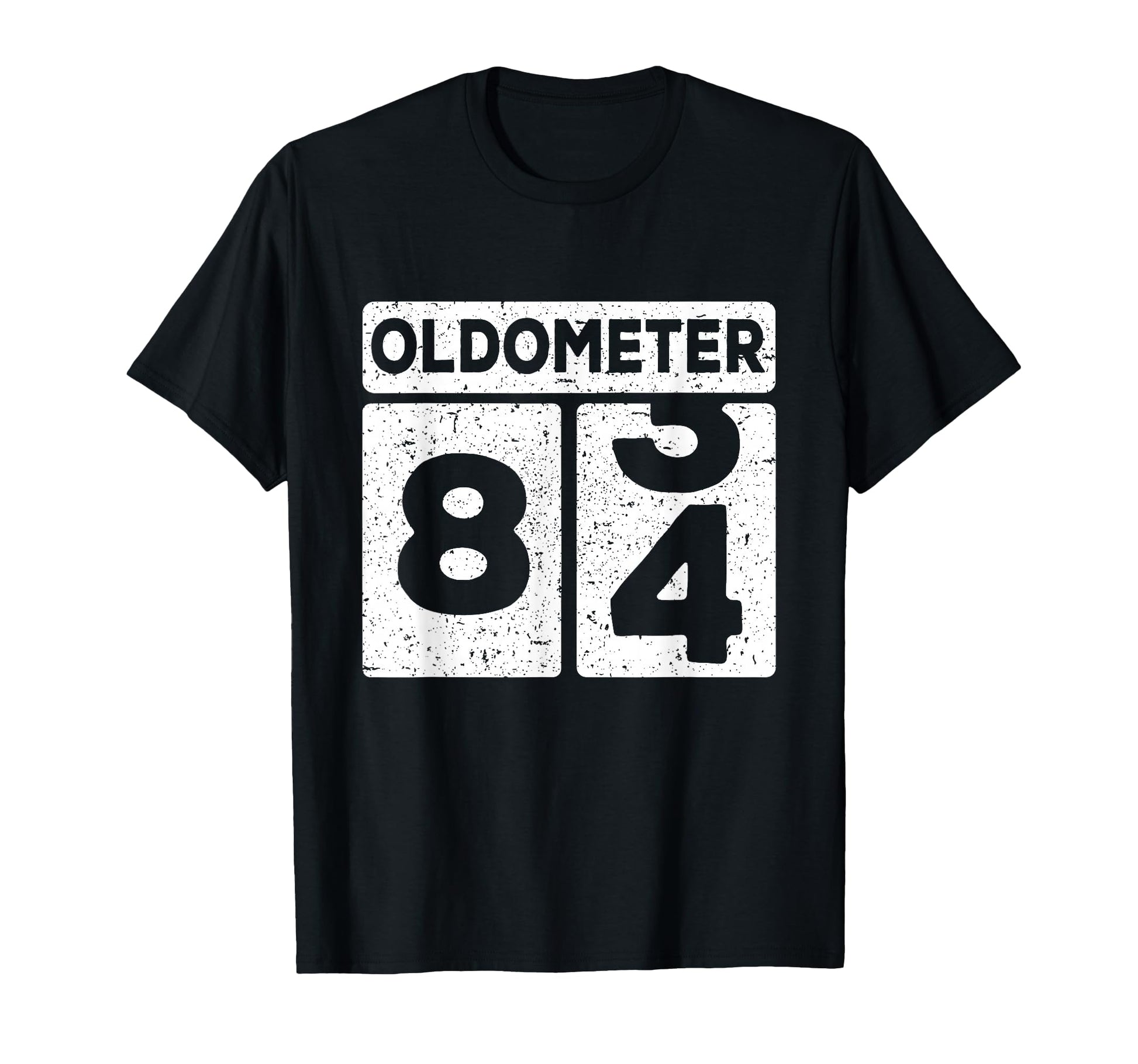 Oldometer 83 84 84Th Birthday Funny Gift T-Shirt - Trendy Graphic Unisex - T-Shirt, Sweatshirt, Hoodie