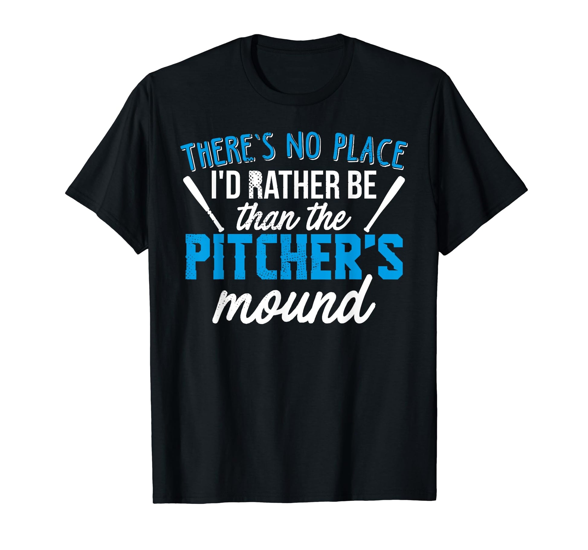 Baseball Pitchers Mound Funny Gift T-Shirt - Custom Art Print Unisex - T-Shirt, Sweatshirt, Hoodie