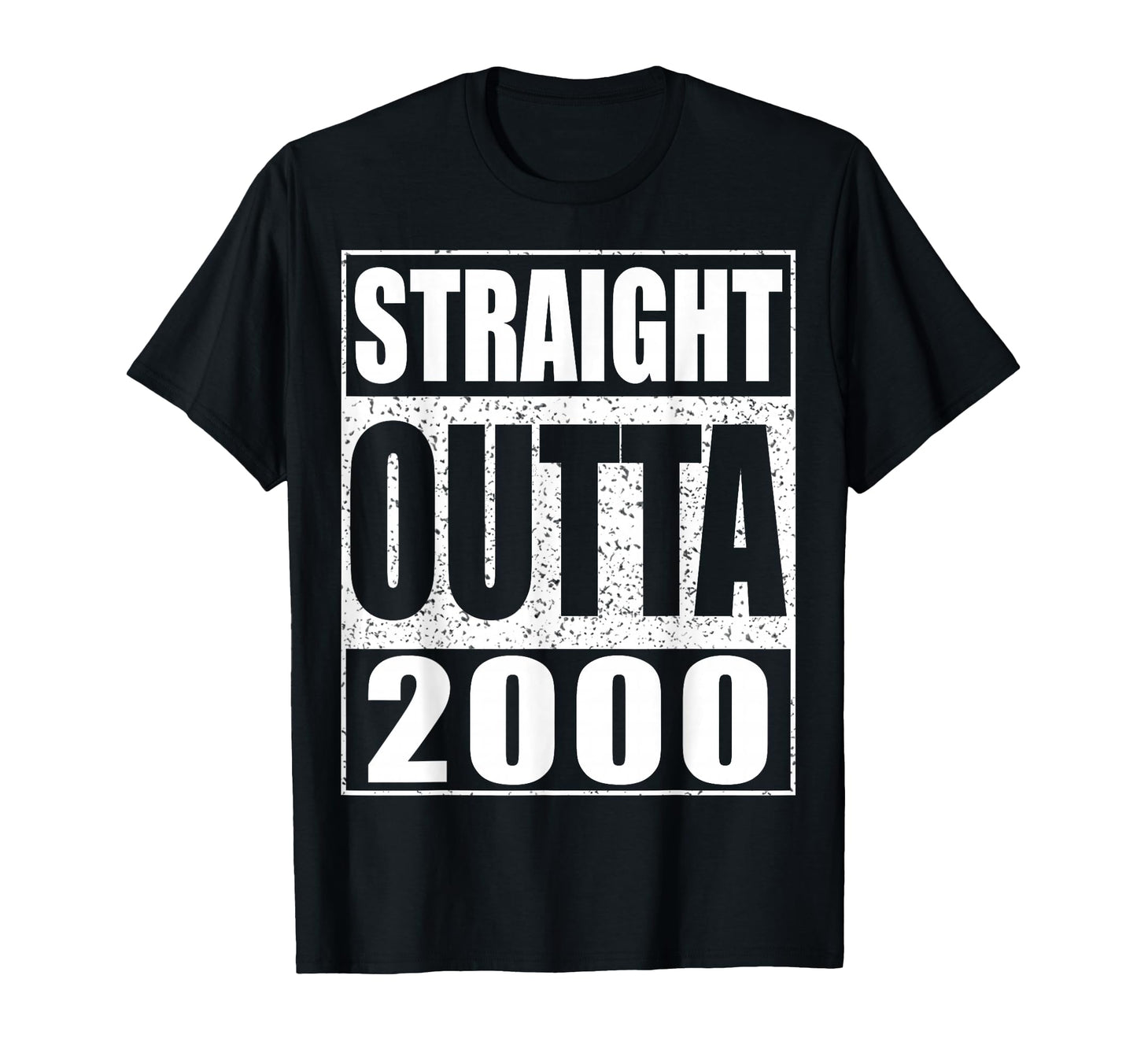 Straight Outta 2000 25Th Birthday T-Shirt - Unique Graphic Men Women - T-Shirt, Sweatshirt, Hoodie