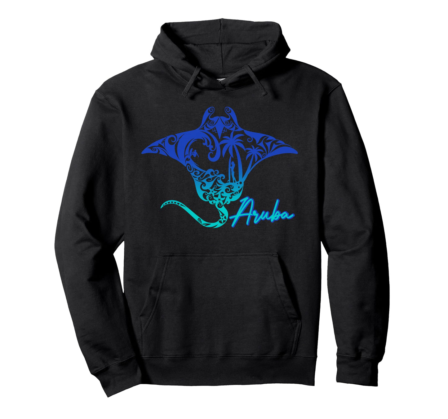 Aruba Sea Stingray Matching Family Hoodie - Trendy Graphic Men Women - T-Shirt, Sweatshirt, Hoodie