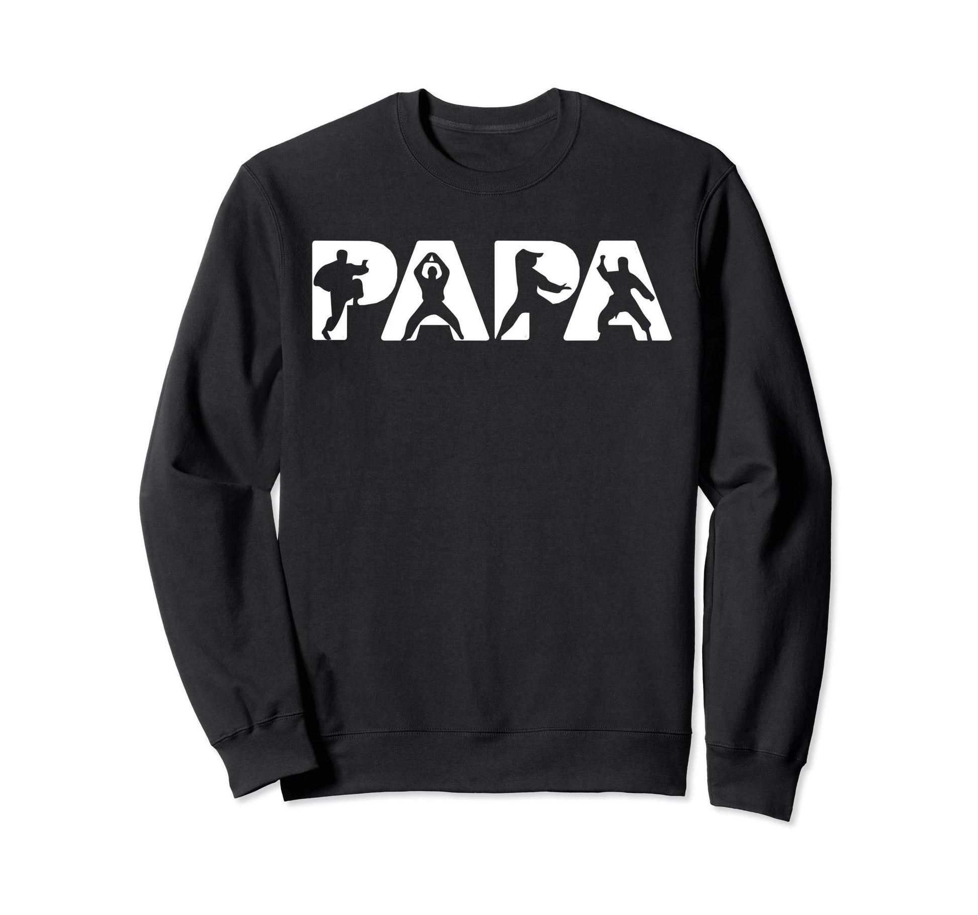 Karate Dad Karate Husband Gifts Sweatshirt - Custom Art Print Unisex - T-Shirt, Sweatshirt, Hoodie