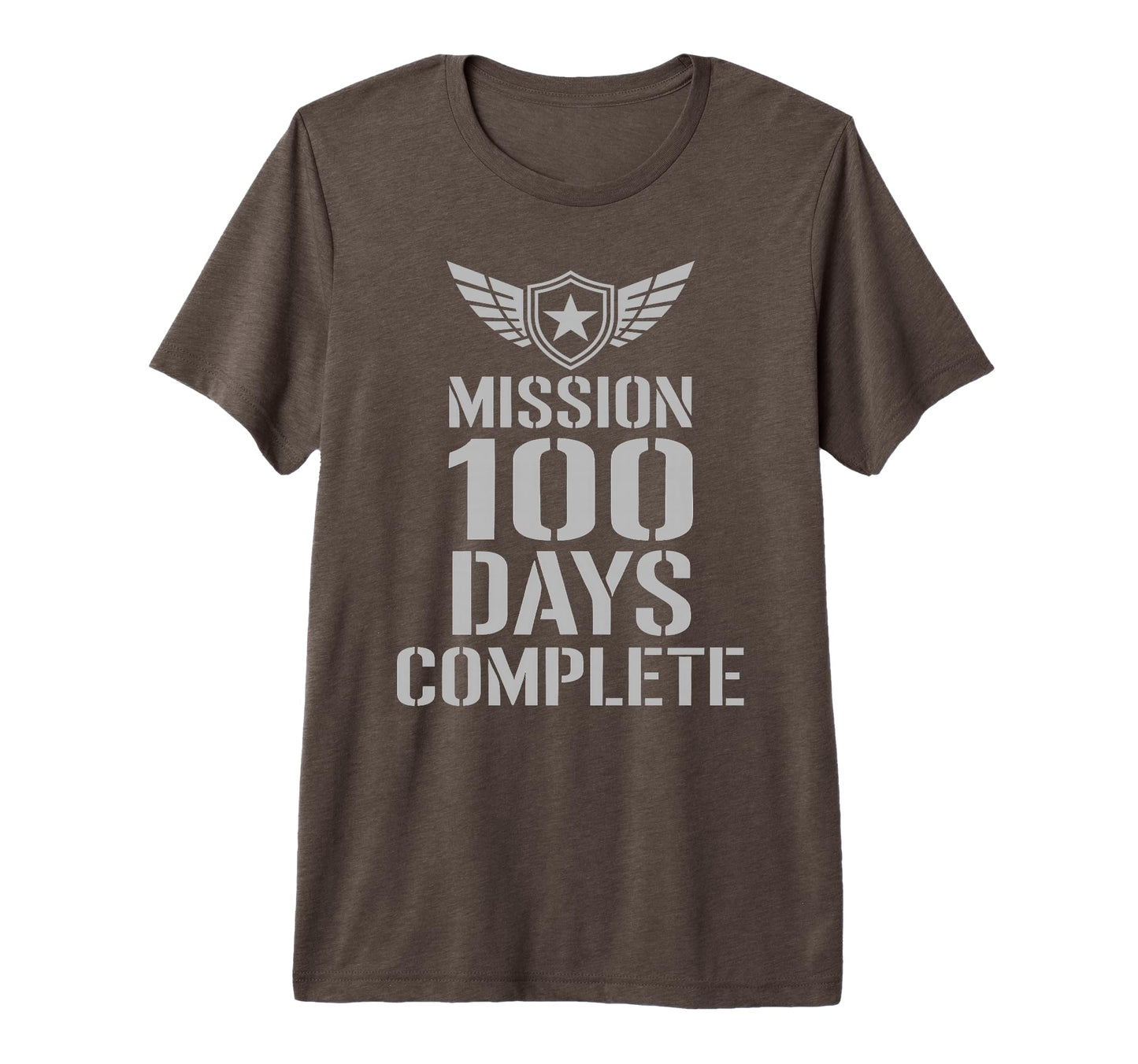 Proud Mission 100 Days School T-Shirt - Novelty Apparel for Adults - T-Shirt, Sweatshirt, Hoodie