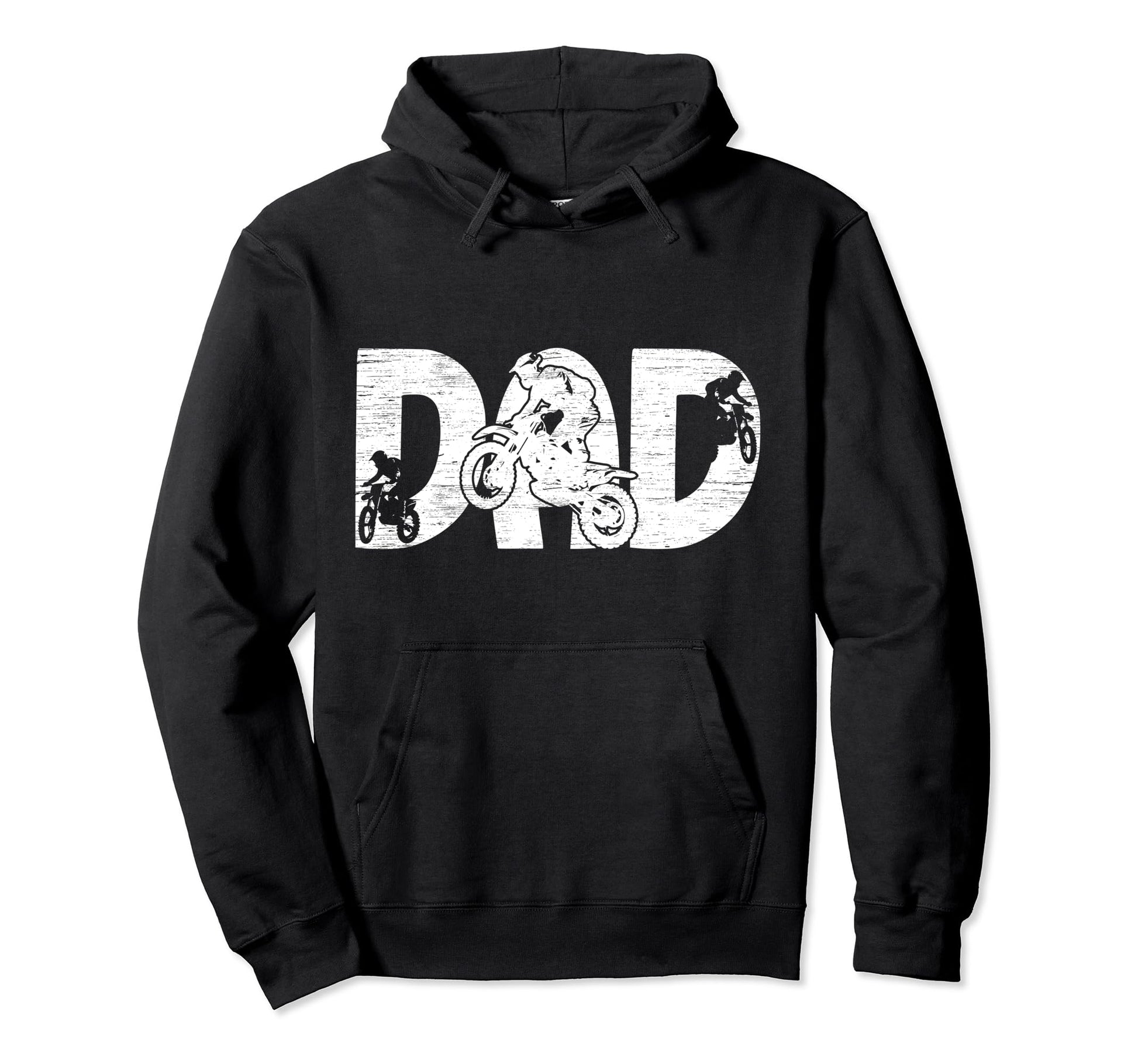 Dad Dirt Biker Dad Dirt Bike Dad Dirt Bike Hoodie - Unique Graphic Unisex - T-Shirt, Sweatshirt, Hoodie