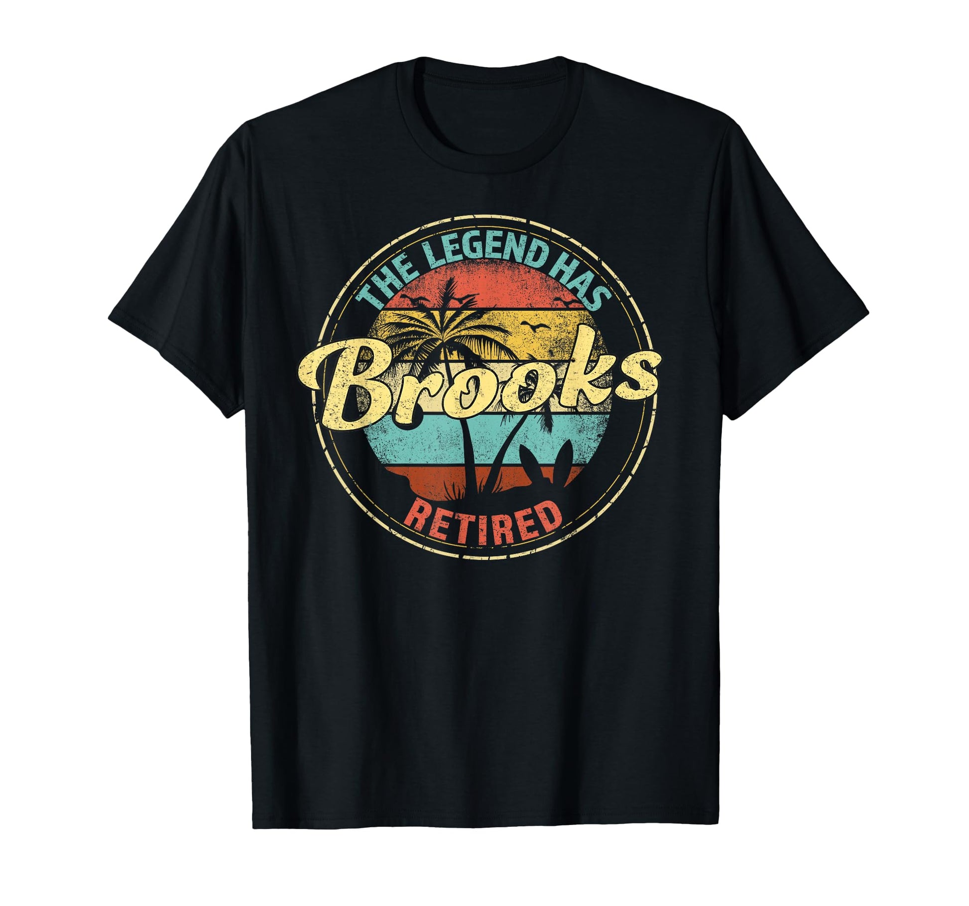 Brooks Legend Has Retired T-Shirt - Minimalist Print Men Women - T-Shirt, Sweatshirt, Hoodie