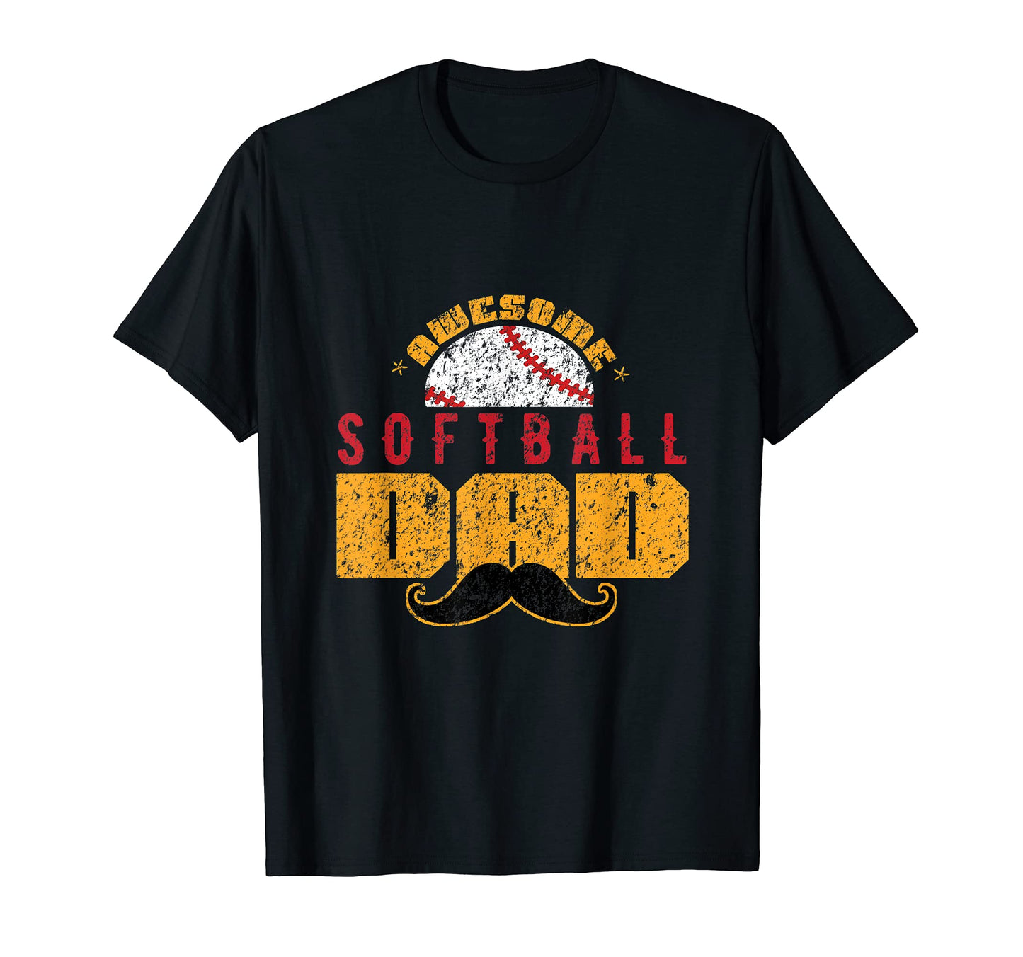 Mens Mens Softball Awesome Softball T-Shirt - Novelty Apparel Men Women - T-Shirt, Sweatshirt, Hoodie
