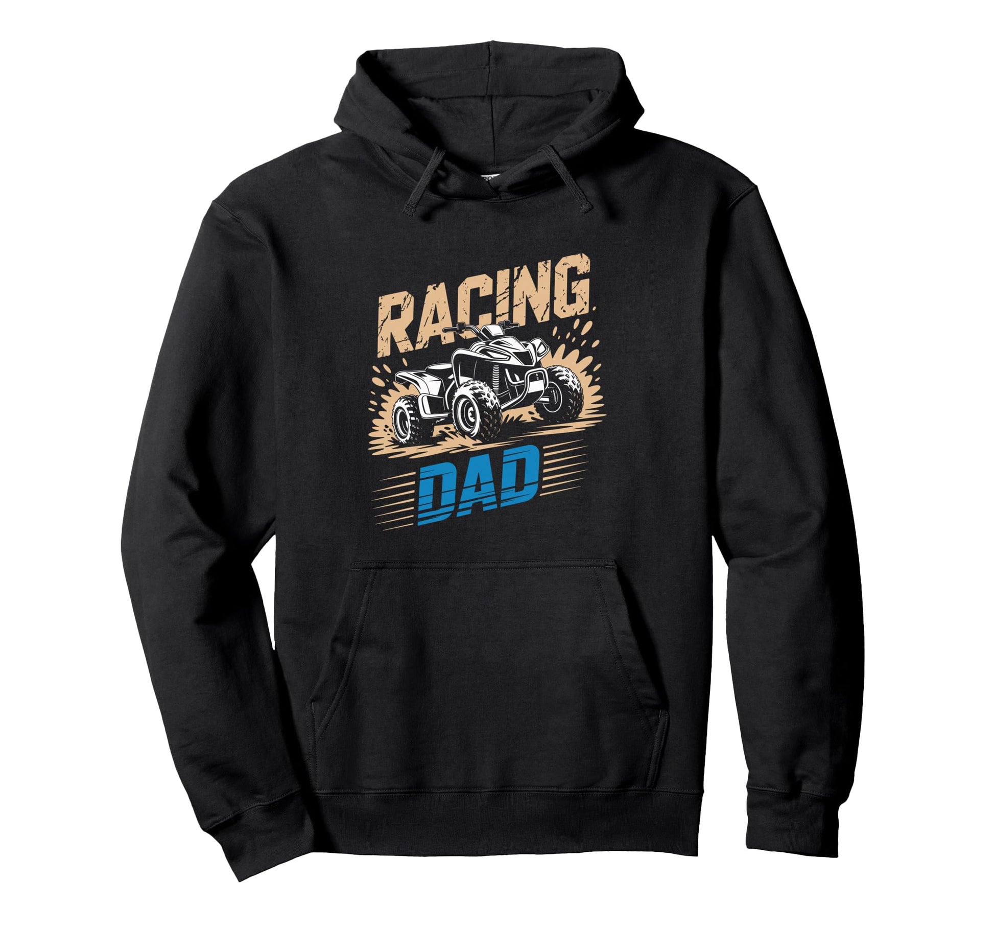 Fathers Day Quad Biker Atv Four Hoodie - Streetwear Style for Adults - T-Shirt, Sweatshirt, Hoodie