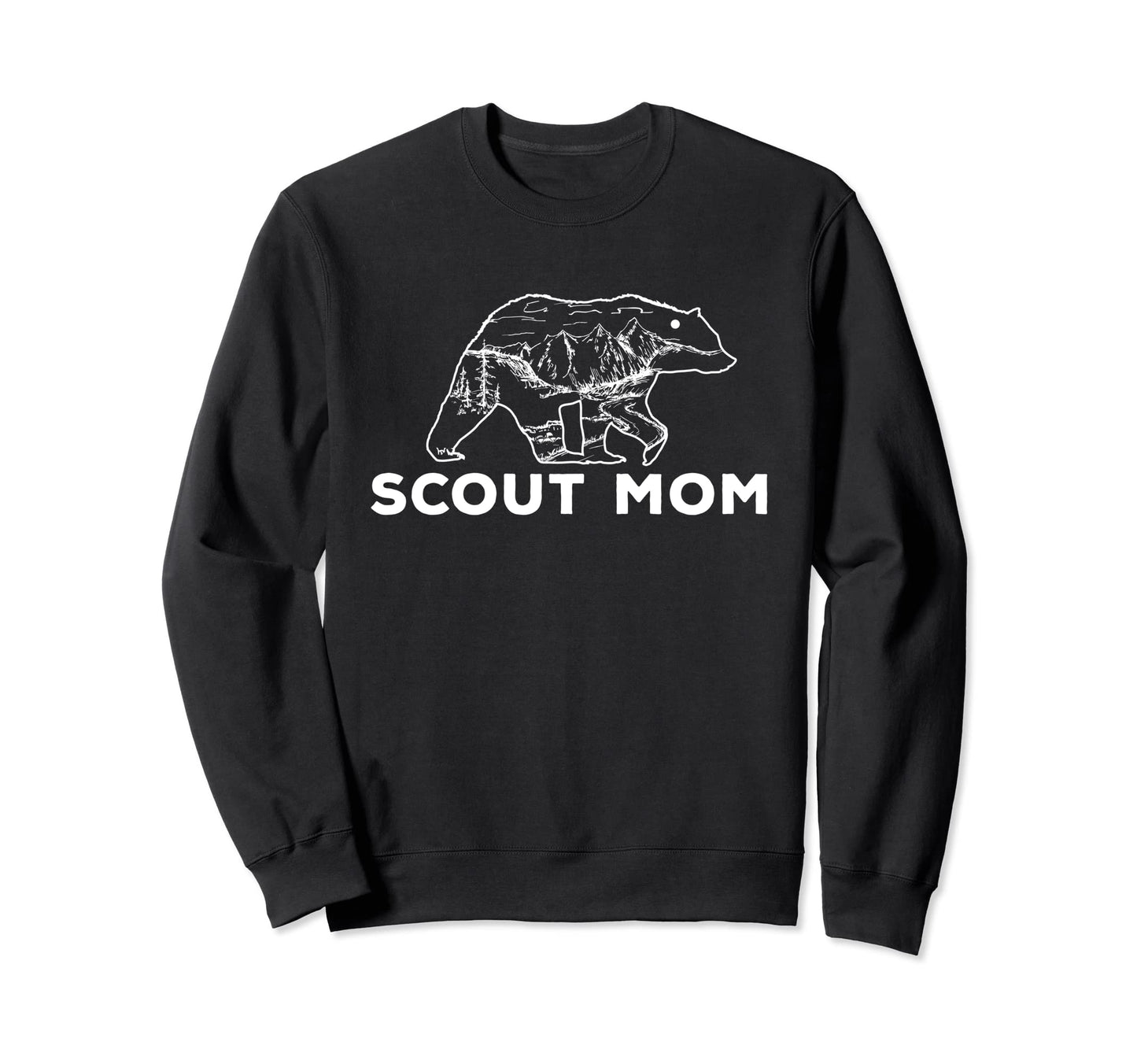 Scouting Papa Fathers Day Sweatshirt - Casual Everyday Wear for Adults - T-Shirt, Sweatshirt, Hoodie