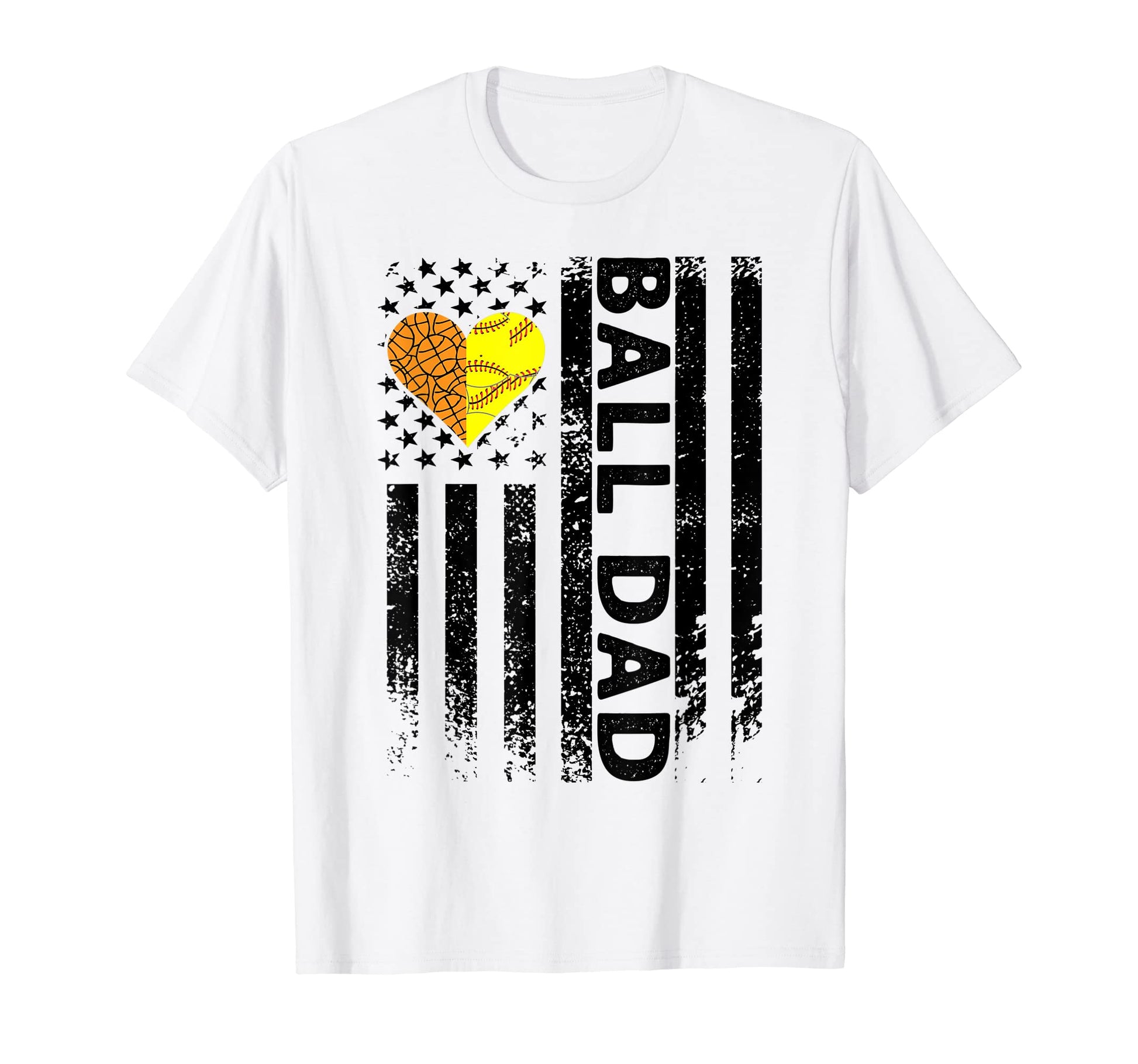 Mens Ball Dad Father T-Shirt - Trendy Graphic Unisex - T-Shirt, Sweatshirt, Hoodie