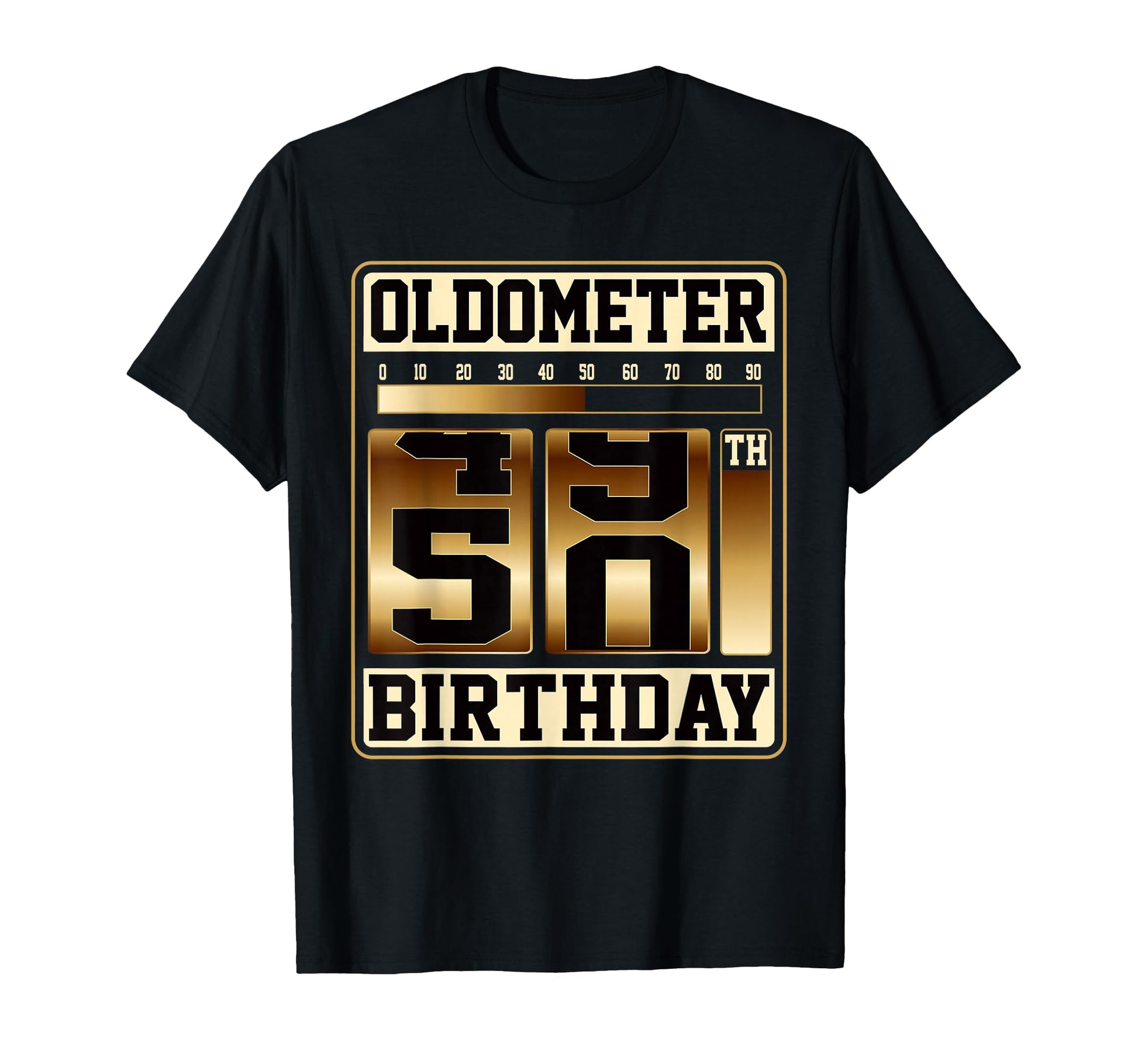 Oldometer 49 50 50Th Birthday Unique T-Shirt - Aesthetic Graphic Unisex - T-Shirt, Sweatshirt, Hoodie