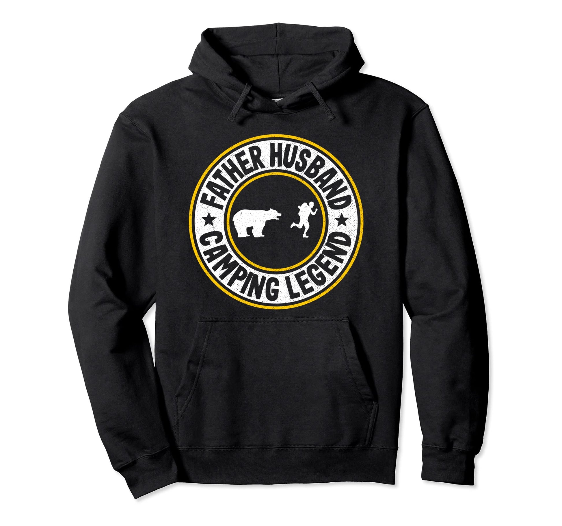 Father Husband Camping Legend Rv Camper Hoodie - Unique Graphic for Adults - T-Shirt, Sweatshirt, Hoodie