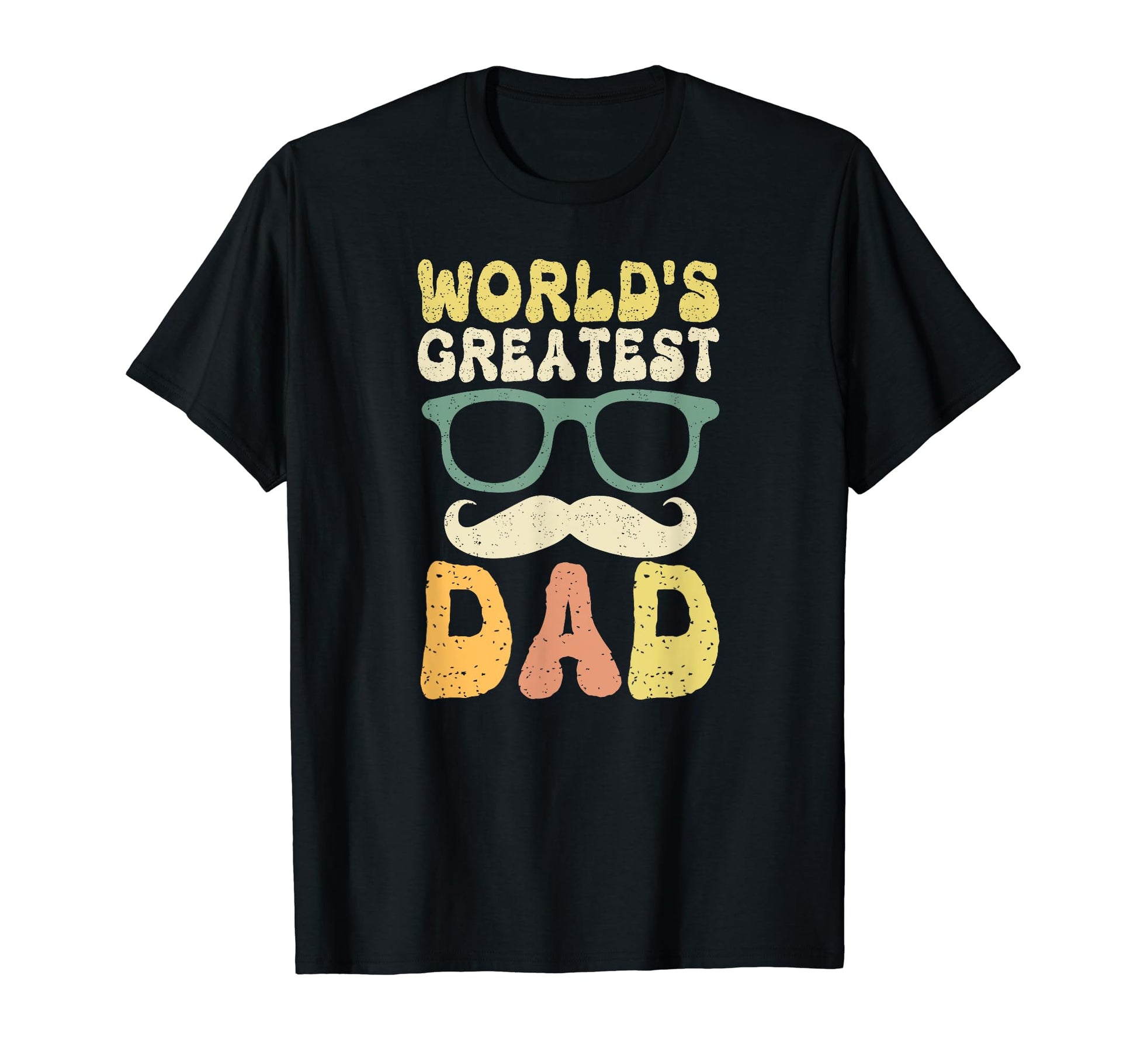 Fathers Day Worlds Greatest Dad T-Shirt - Aesthetic Graphic Men Women - T-Shirt, Sweatshirt, Hoodie