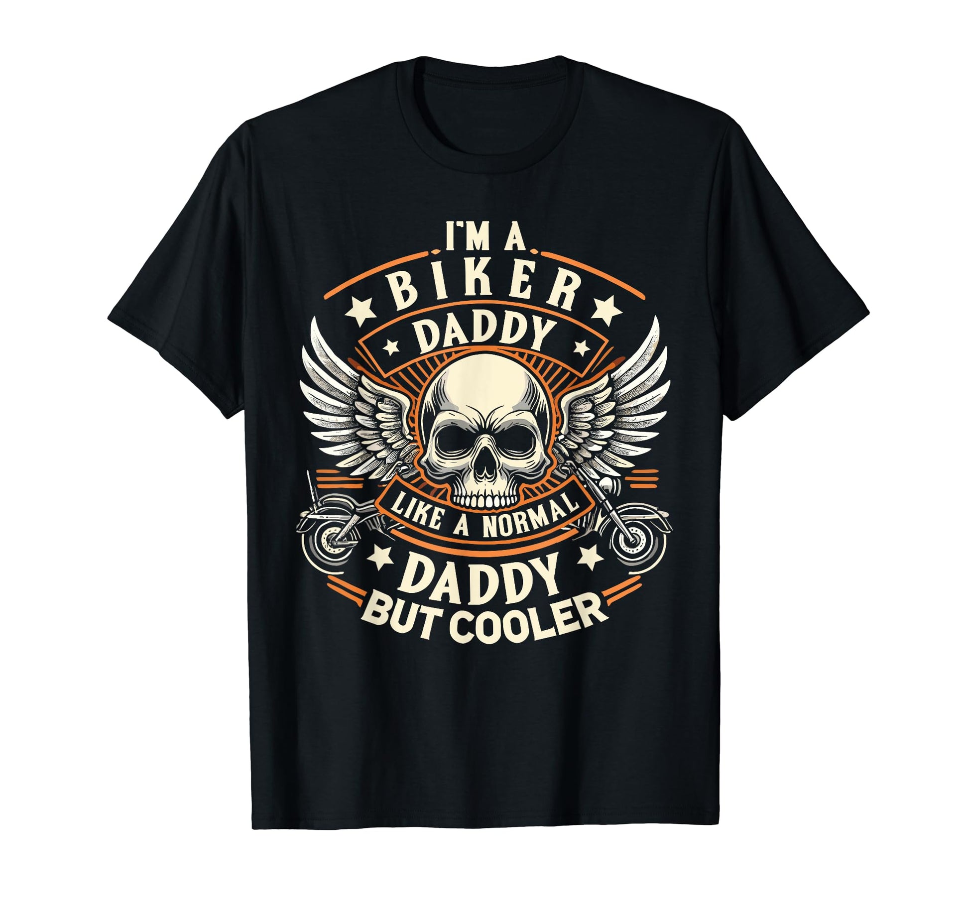 Biker Daddy Normal Daddy Cooler T-Shirt - Aesthetic Graphic Men Women - T-Shirt, Sweatshirt, Hoodie