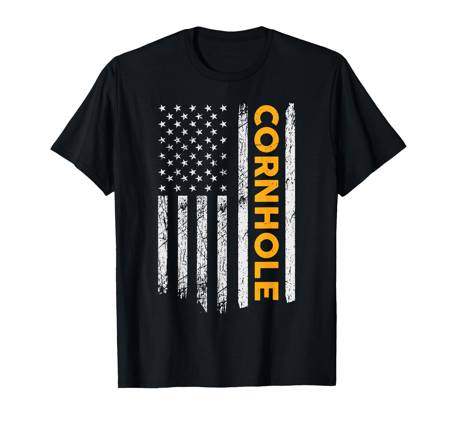Cornhole Us Flag Cornhole Game Lovers T-Shirt - Unique Graphic Men Women - T-Shirt, Sweatshirt, Hoodie