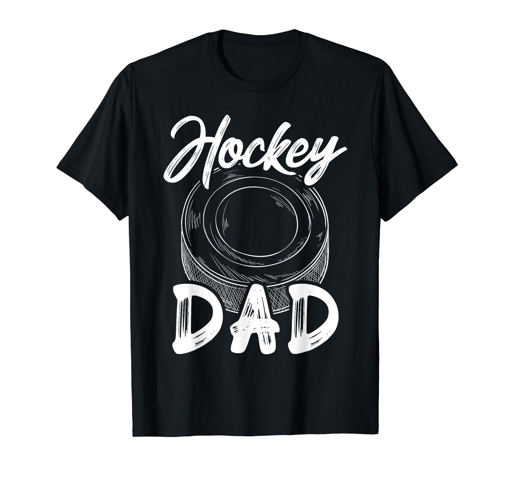 Hockey Dad Ice Hockey Player Goalie T-Shirt - Custom Art Print Men Women - T-Shirt, Sweatshirt, Hoodie